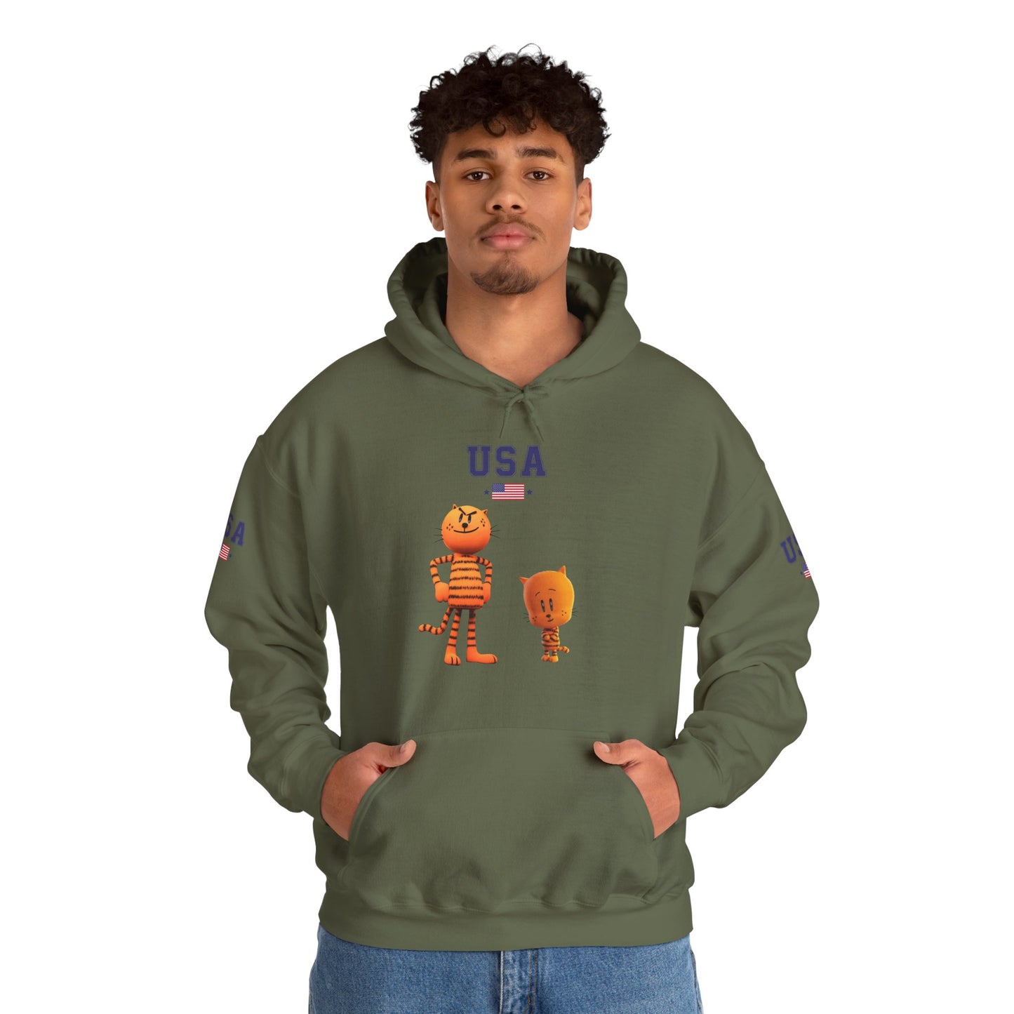 Princess Grace  TEAM USA  Unisex Heavy Blend  Hooded Sweatshirt