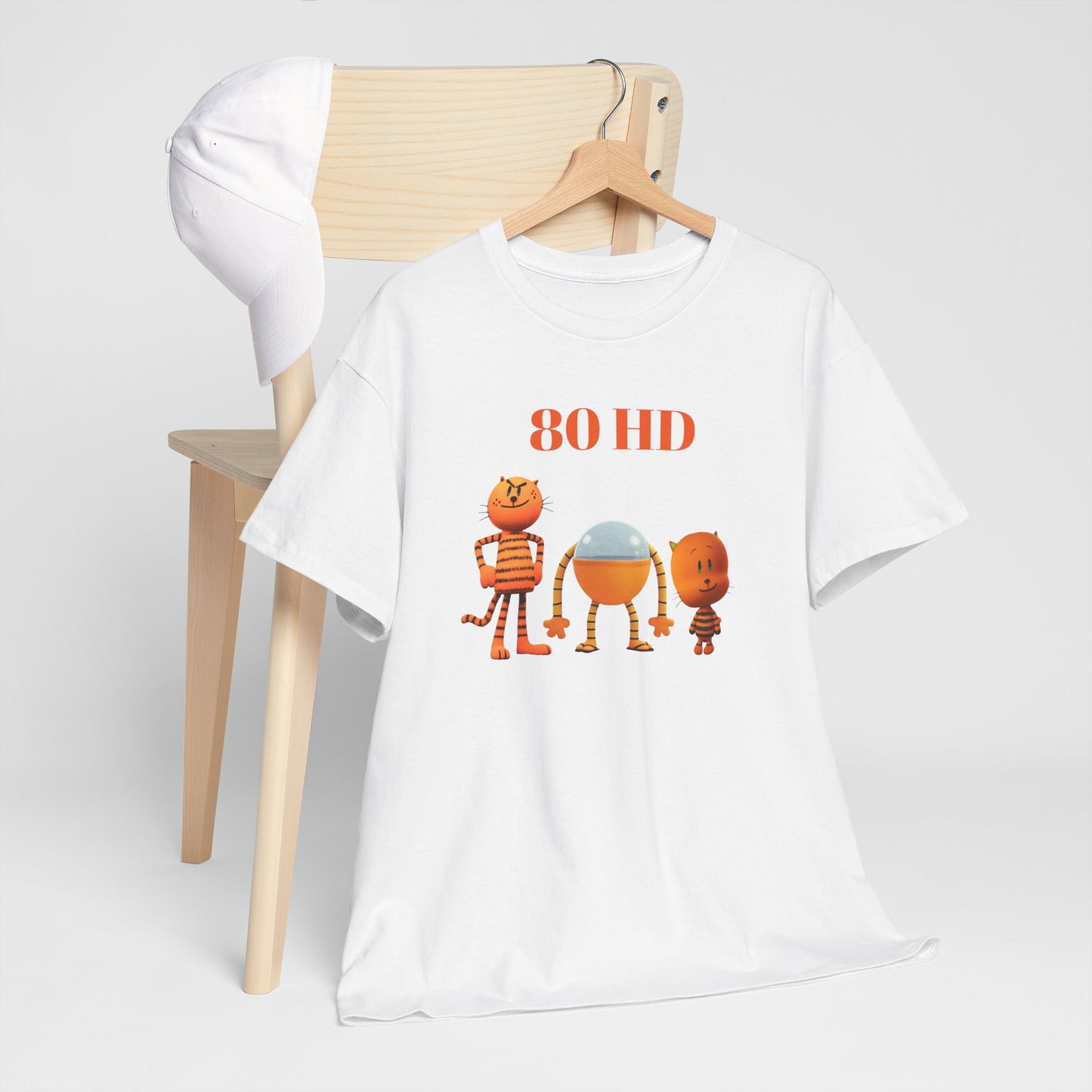 Princess Grace  Cartoon Animal Unisex Heavy Cotton Tee  80 HD Design