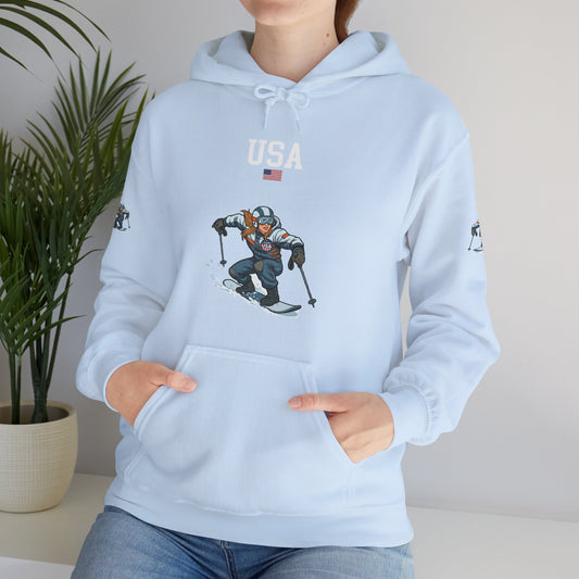 Princess Grace  TEAM USA  Unisex Heavy Blend Hooded Sweatshirt