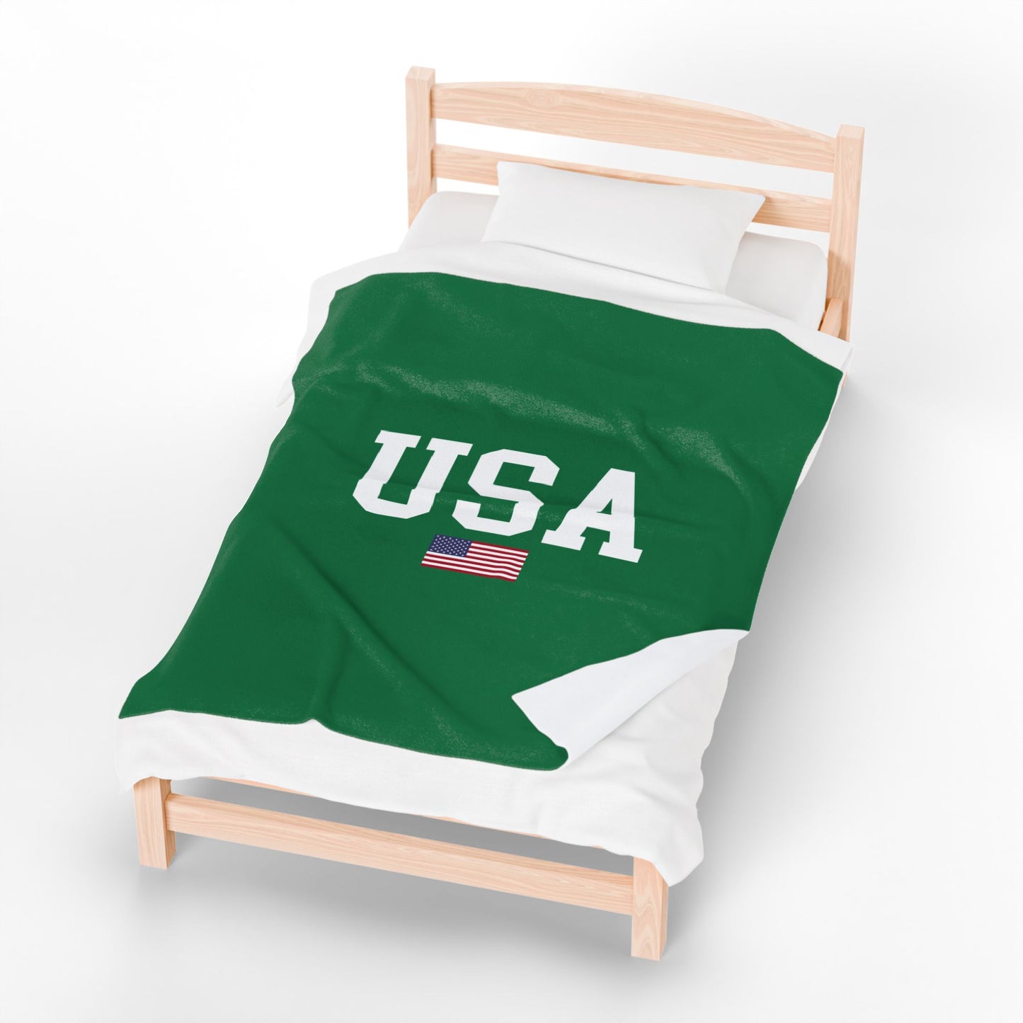 Princess Grace  TEAM USA  Velveteen Plush Blanket