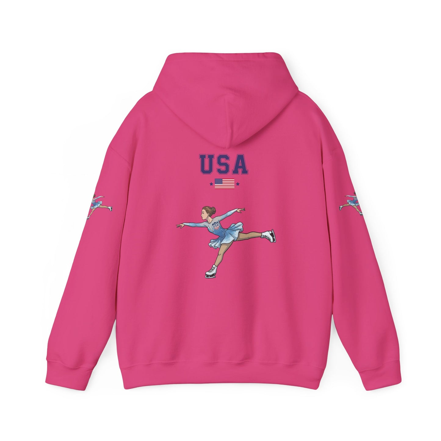 Princess Grace  TEAM USA  Unisex Heavy Blend Hooded Sweatshirt
