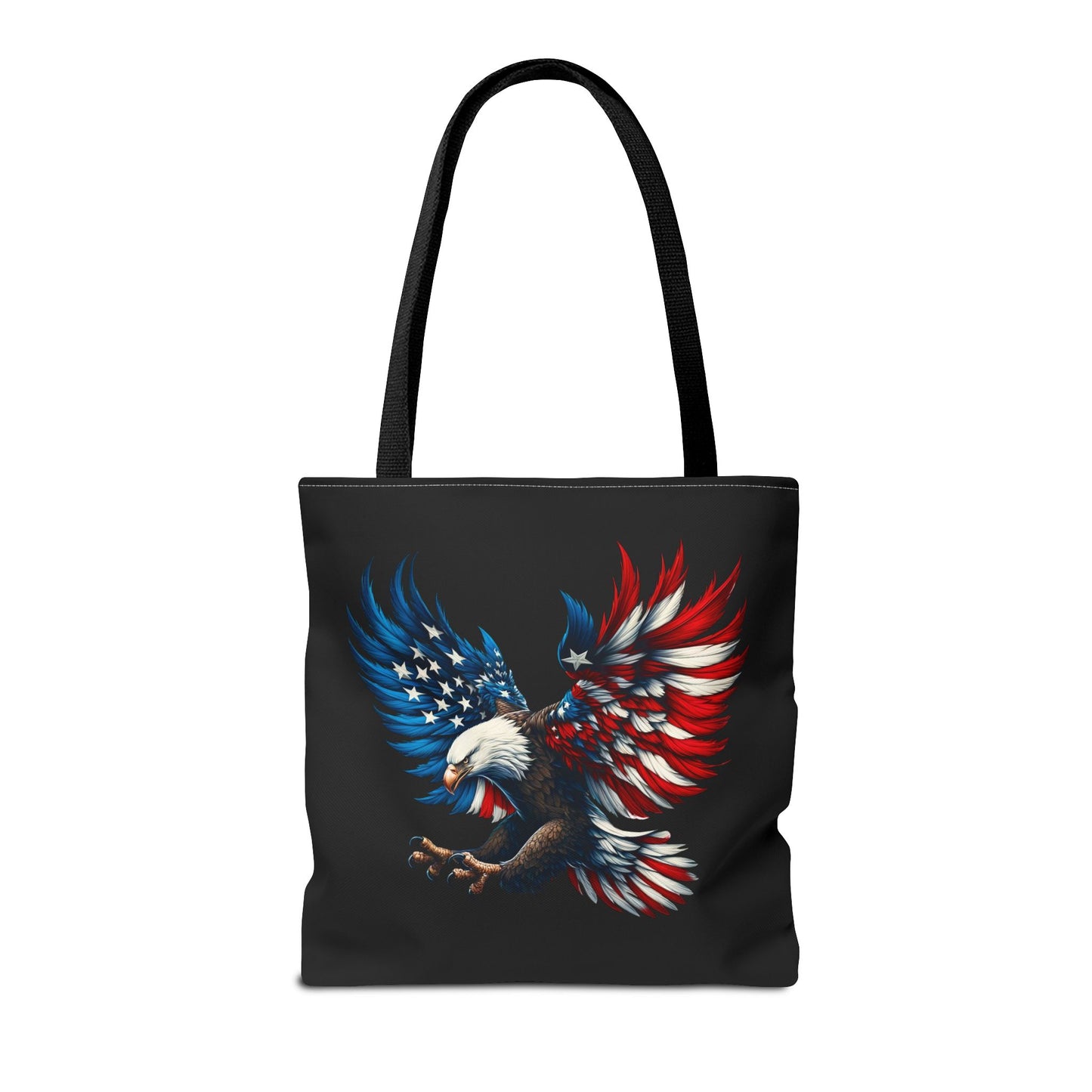 Princess Grace  Patriotic Eagle Tote Bag  Bold American Spirit Design