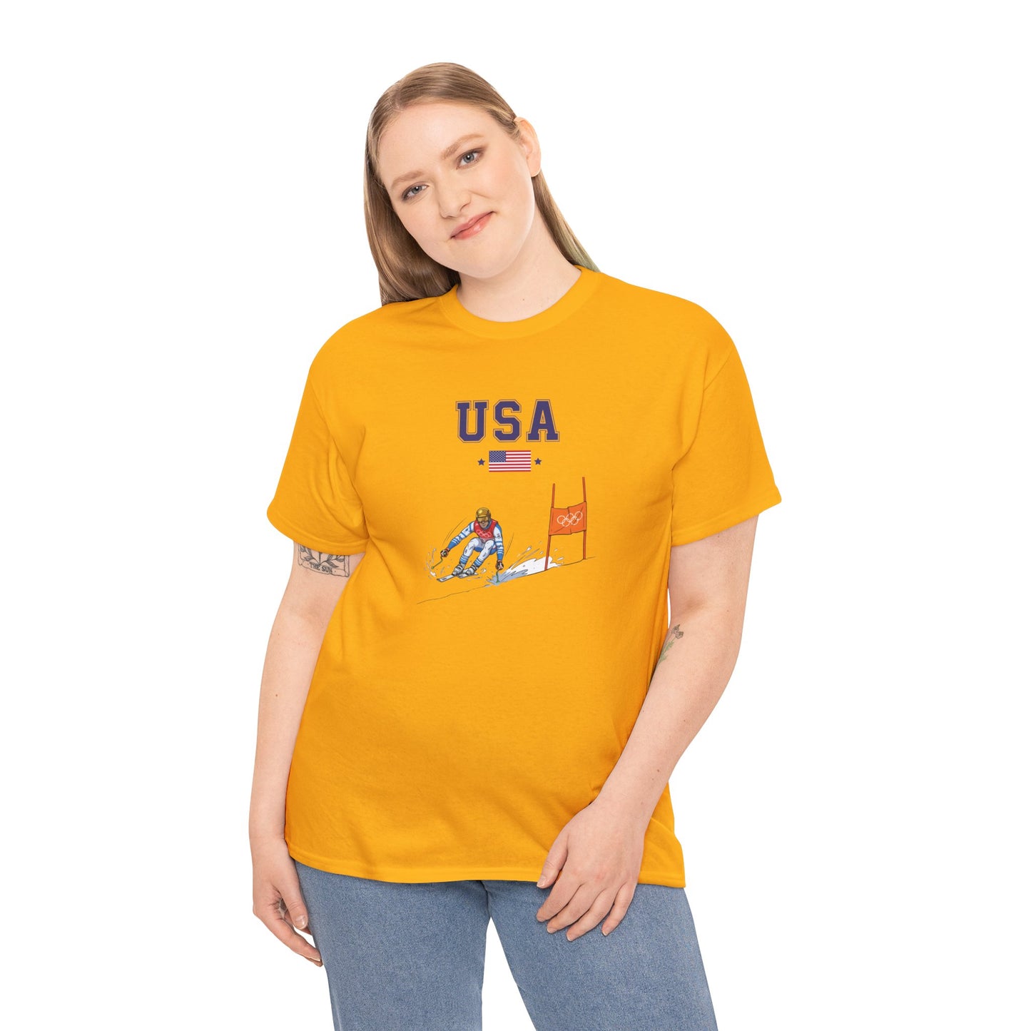 Princess Grace  TEAM USA   Unisex Heavy Cotton Tee