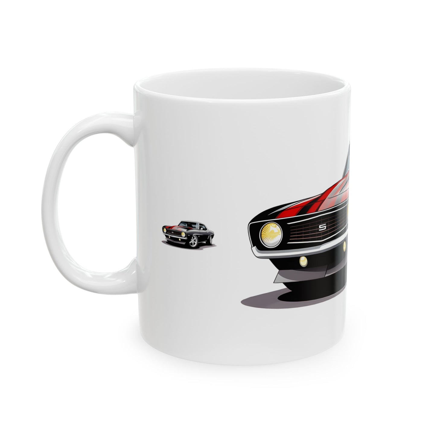 Princess Grace  Classic Muscle Car Ceramic Mug   11oz & 15oz  Perfect Gift for Car Enthusiasts