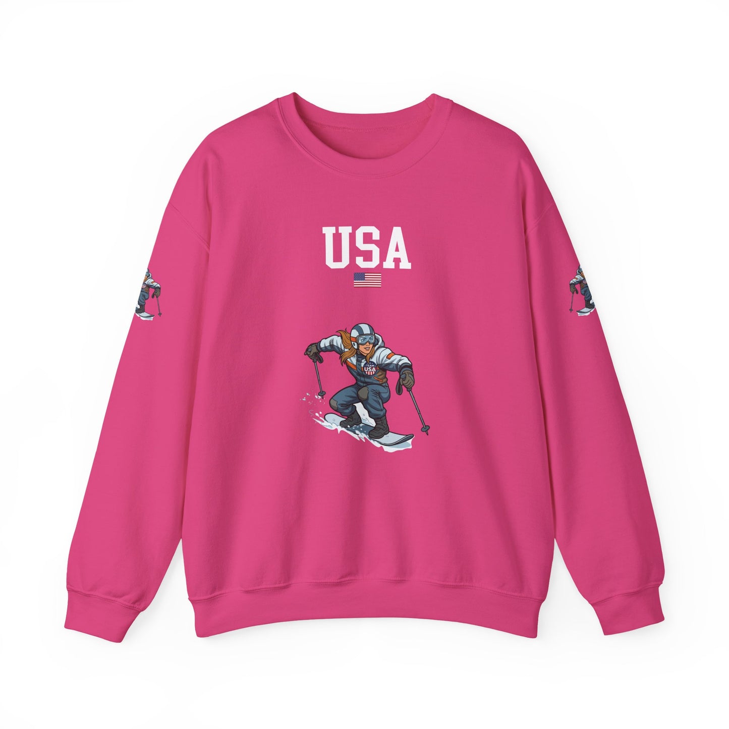 Princess Grace  TEAM USA  Unisex Heavy Blend Crewneck Sweatshirt