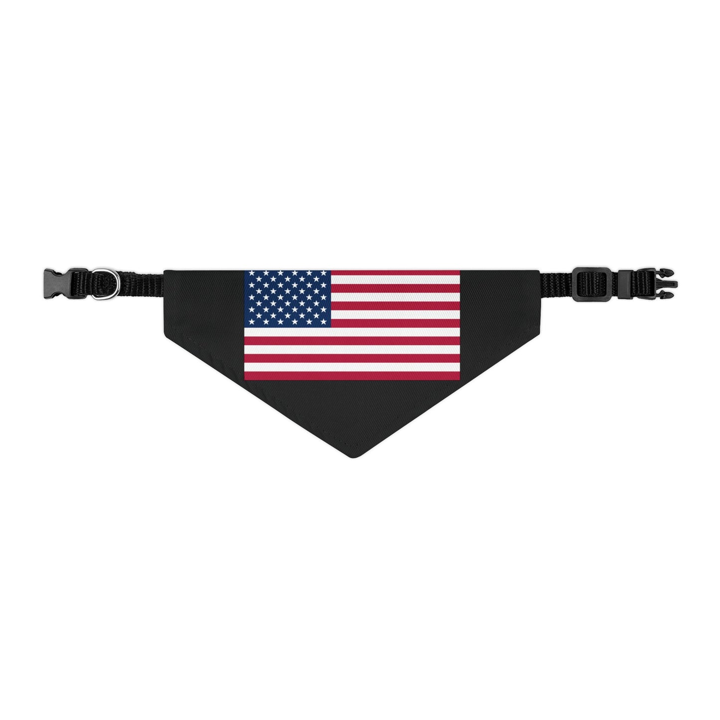 Princess Grace  USA Flag Pet Bandana Collar Perfect for Patriotic Celebrations and Everyday Style