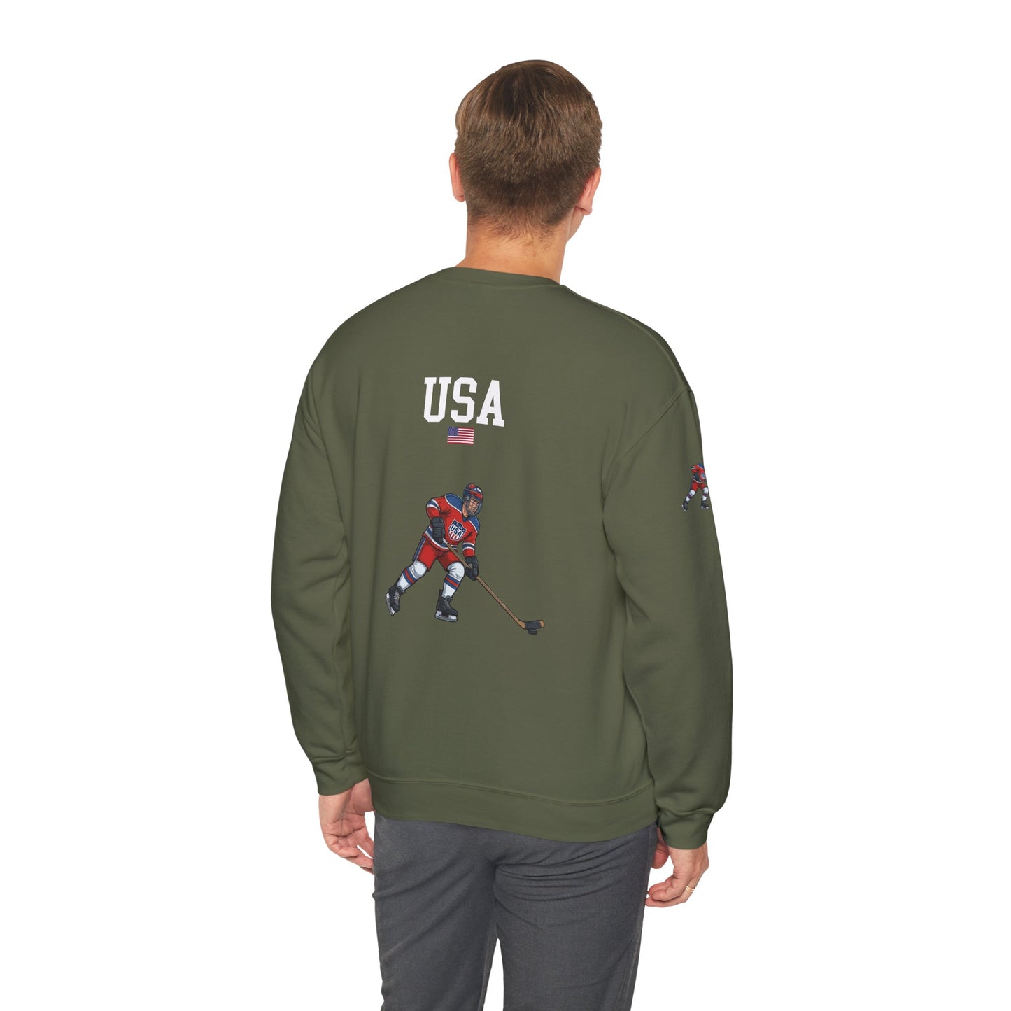 Princess Grace  TEAM USA  Unisex Heavy Blend  Crewneck Sweatshirt