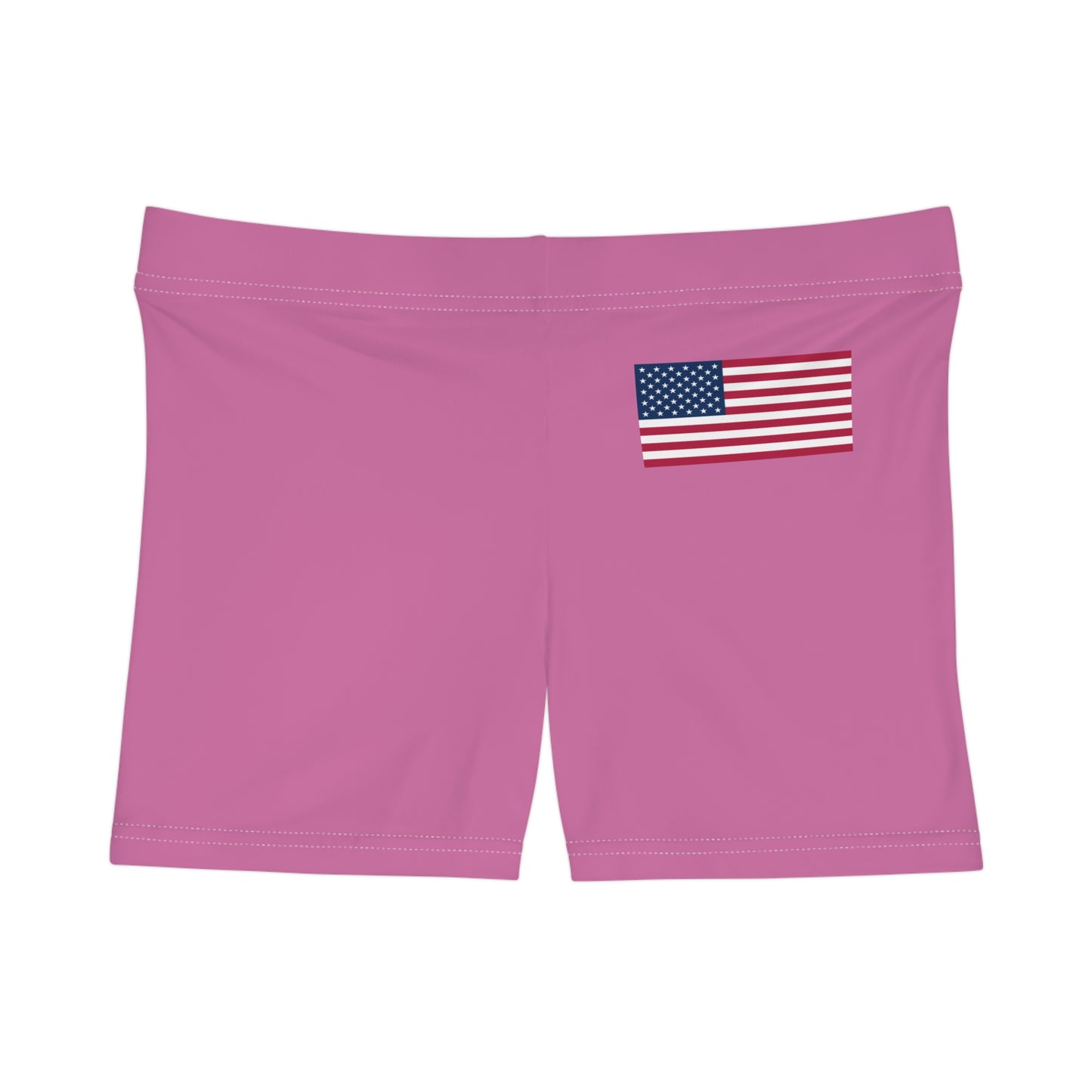 Princess Grace  Patriotic Women's Shorts with American Flag