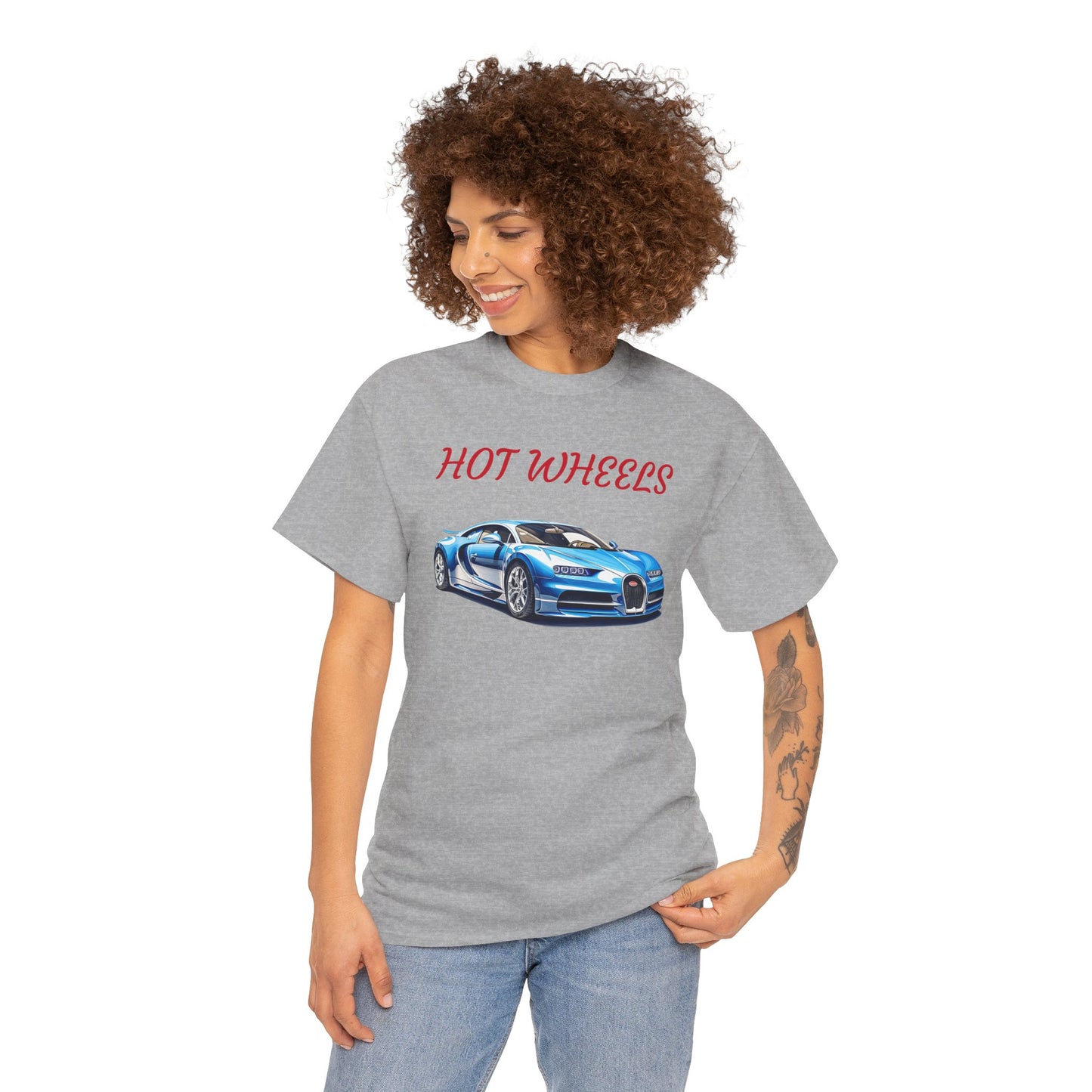 Princess Grace  Hot Wheels Unisex Heavy Cotton Tee Car Enthusiast Shirt