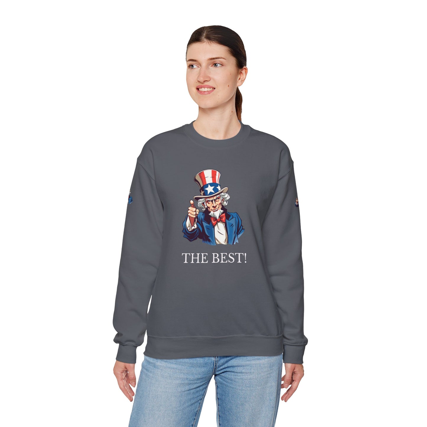 Princess Grace TEAM USA  Unisex Heavy Blend Crewneck Sweatshirt