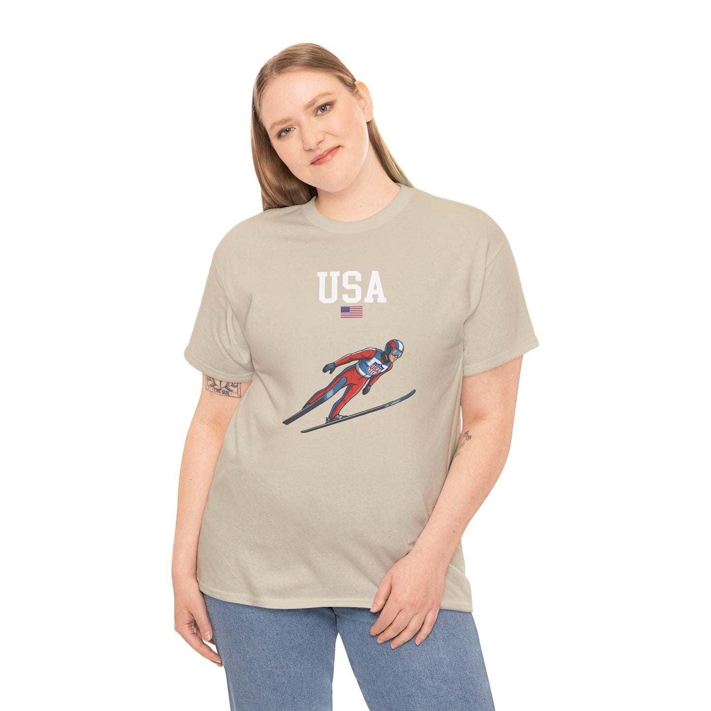 Princess Grace  TEAM USA  Unisex Heavy Cotton Tee