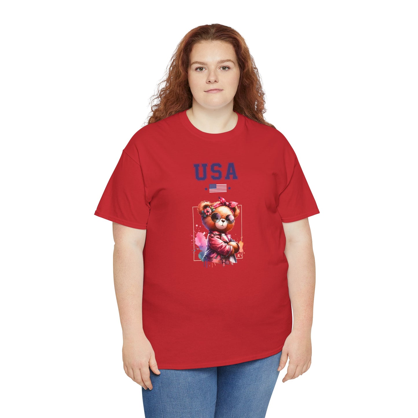 Princess Grace  TEAM USA  Unisex Heavy Cotton Tee