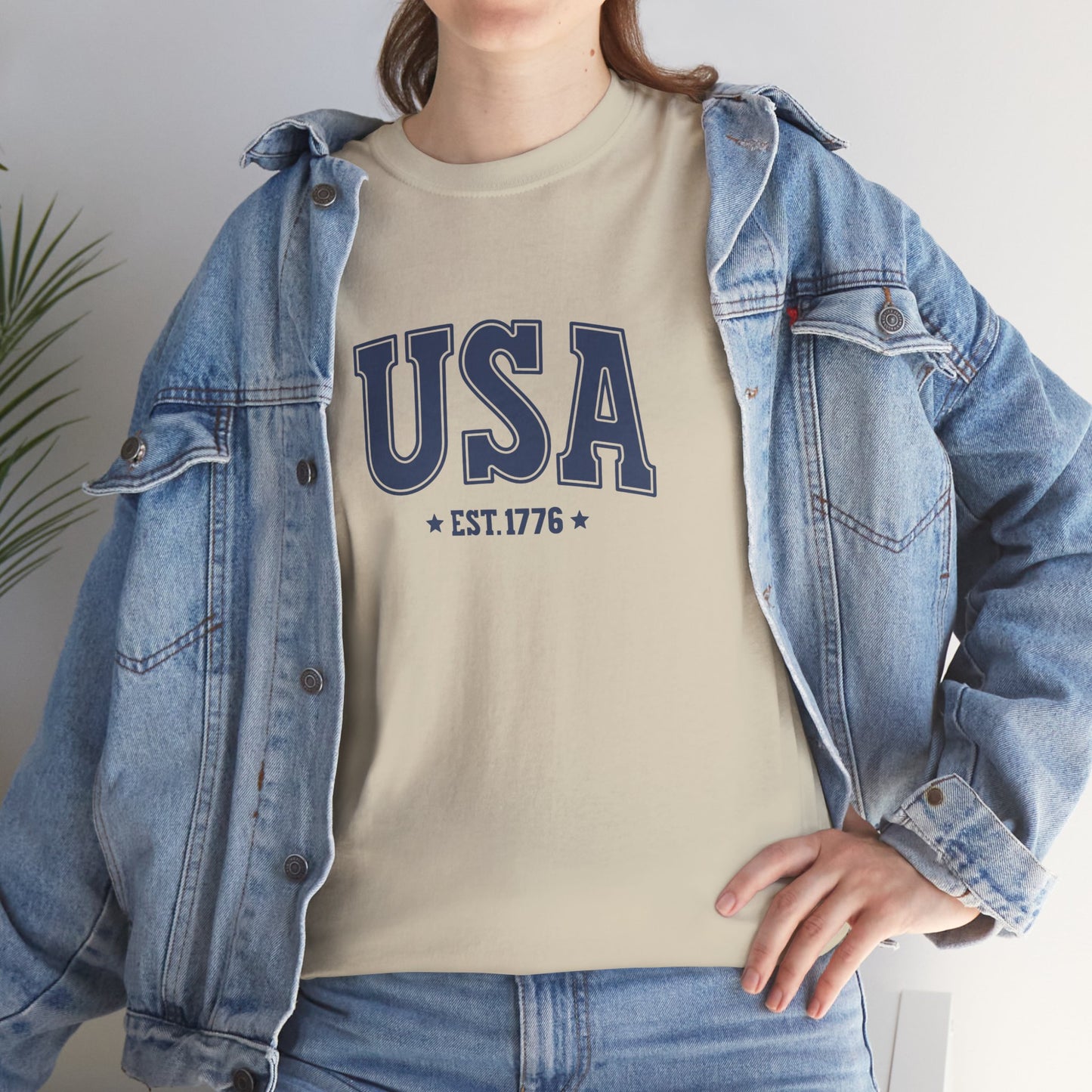 Princess Grace  TEAM USA   Unisex Heavy  Cotton Tee
