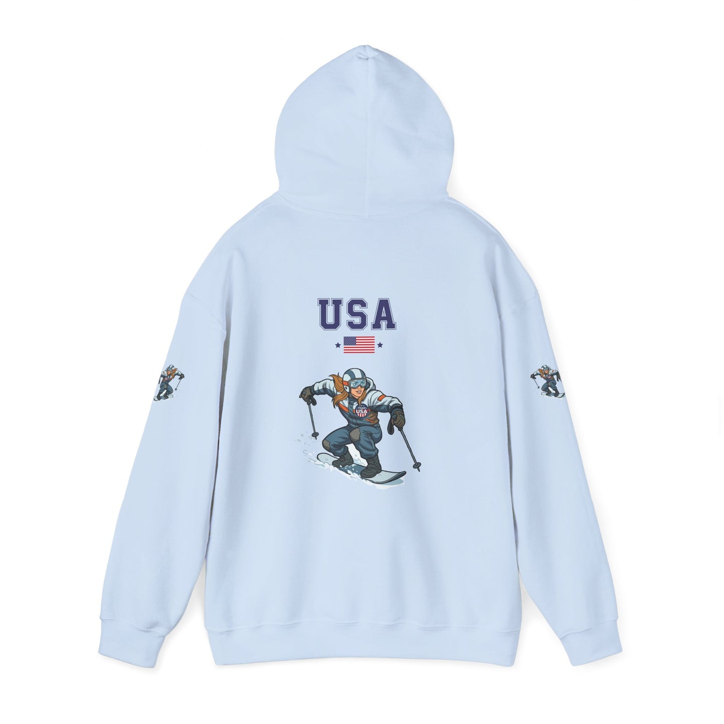 Princess Grace  TEAM USA  Unisex Heavy Blend Hooded Sweatshirt