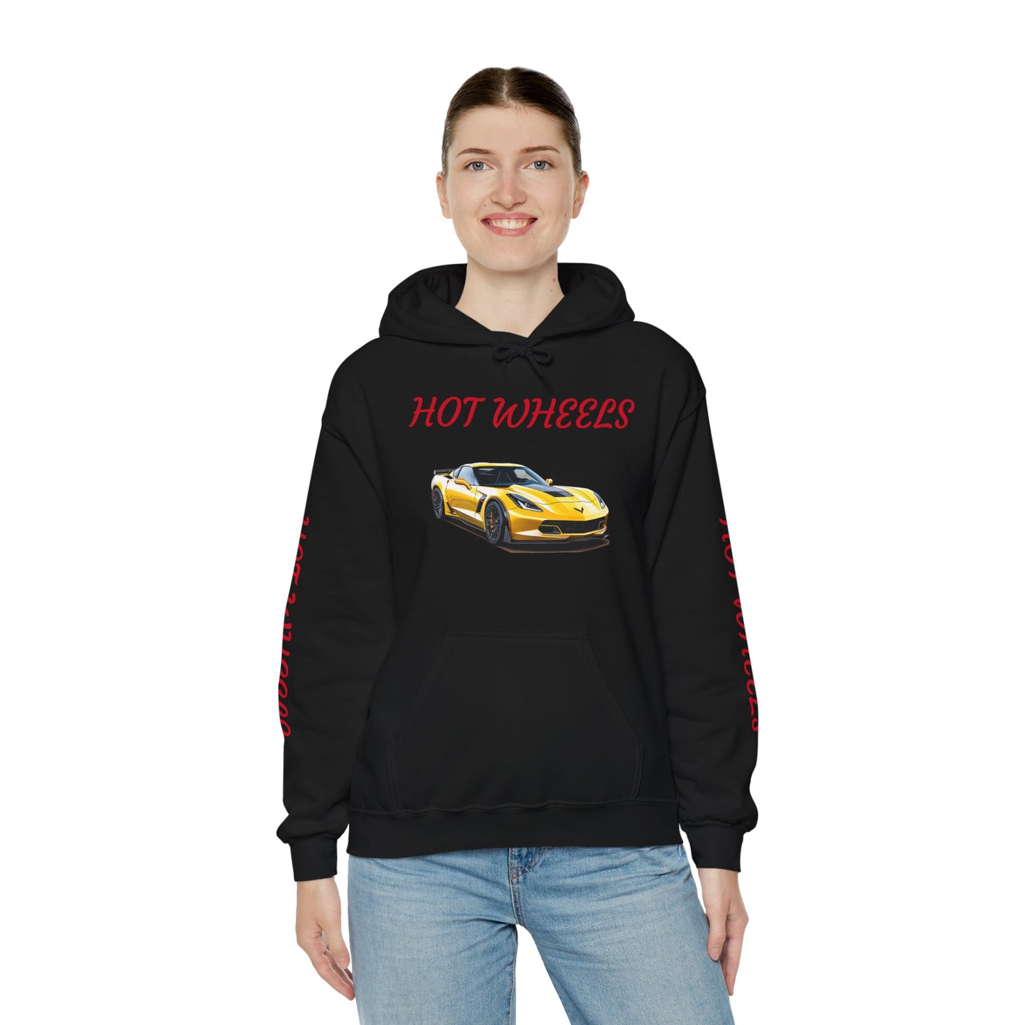 Princess Grace  Hot Wheels Unisex Hoodie Retro Car Style Sweatshirt for Car Enthusiasts