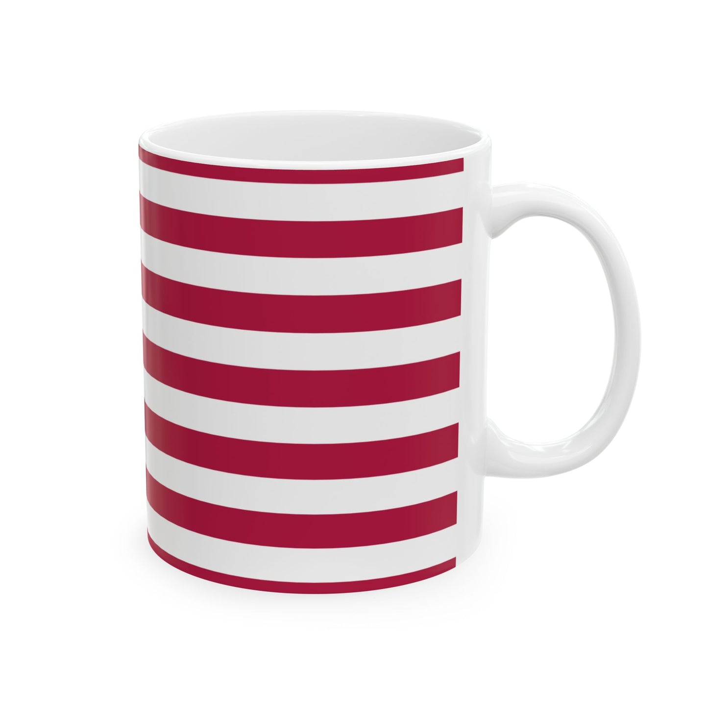 Princess Grace  American Flag Ceramic Mug  Perfect for Patriotism, 11oz & 15oz Sizes