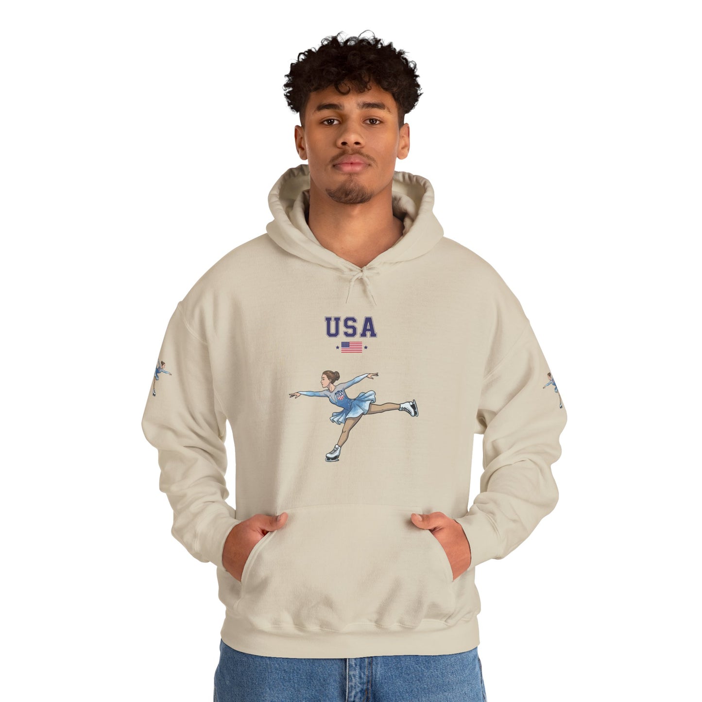 Princess Grace  TEAM USA  Unisex Heavy Blend Hooded Sweatshirt