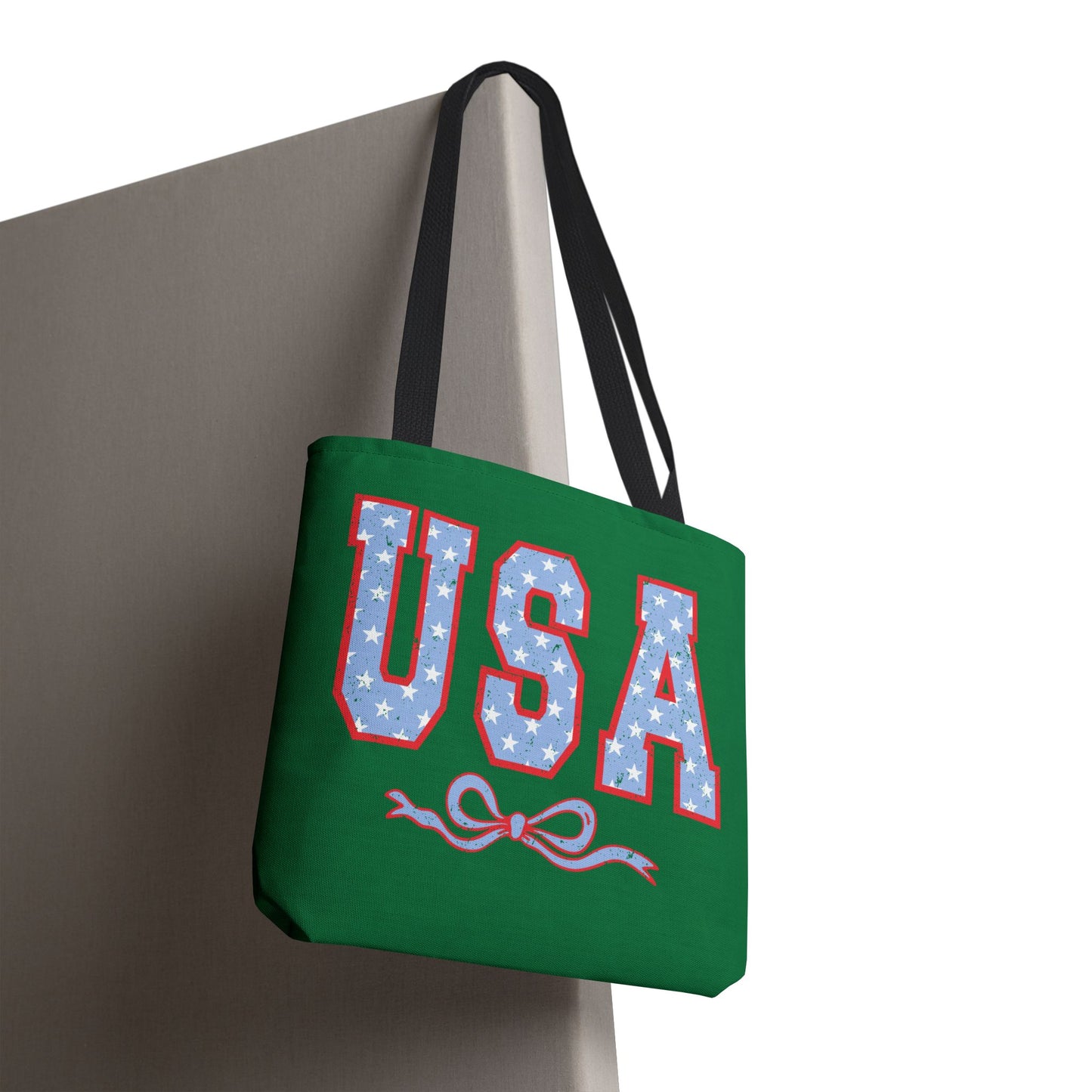 Princess Grace USA Patriotic Tote Bag for Independence Day Celebrations