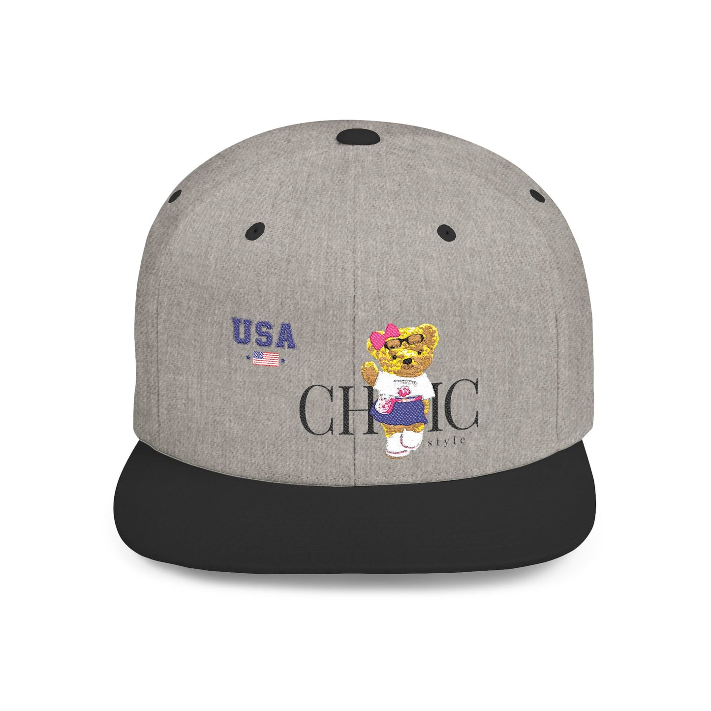 Princess Grace  TEAM USA  Flat Bill Snapback Hat