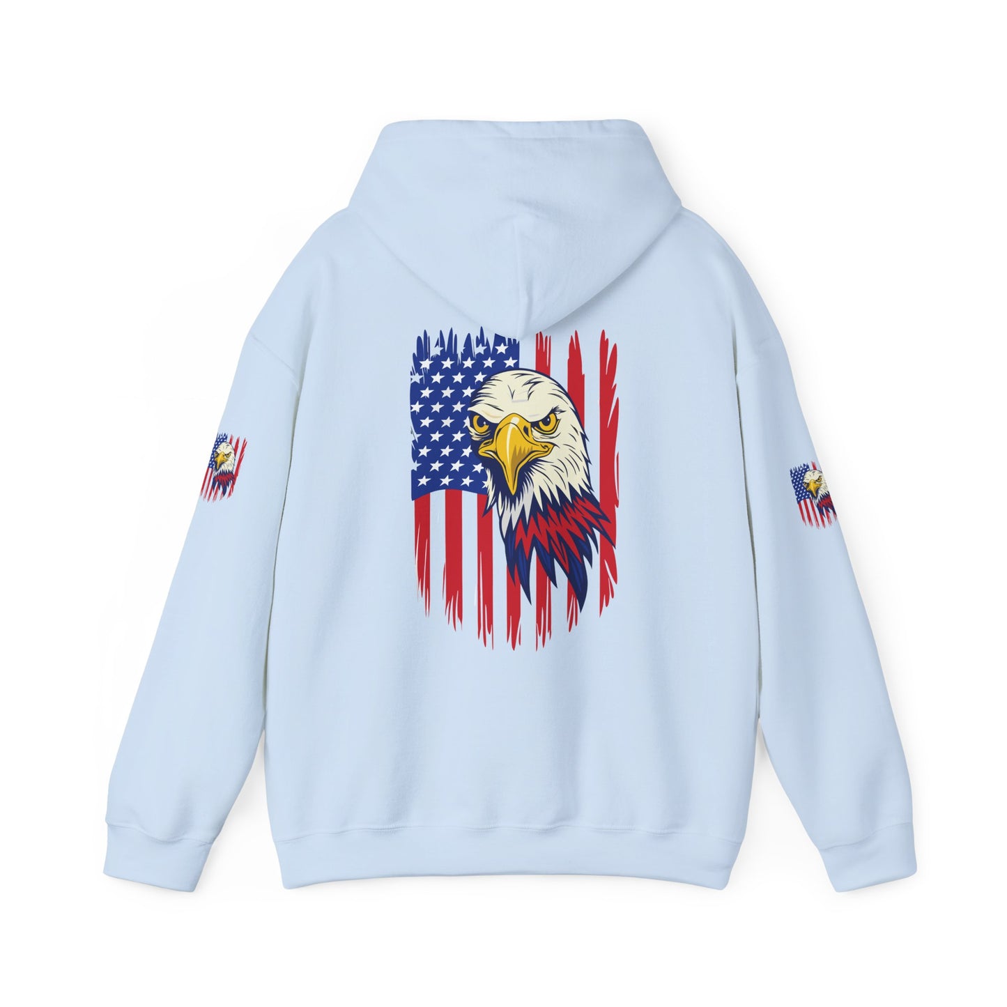 Princess Grace  Patriotic Eagle Unisex Heavy Blend Hoodie