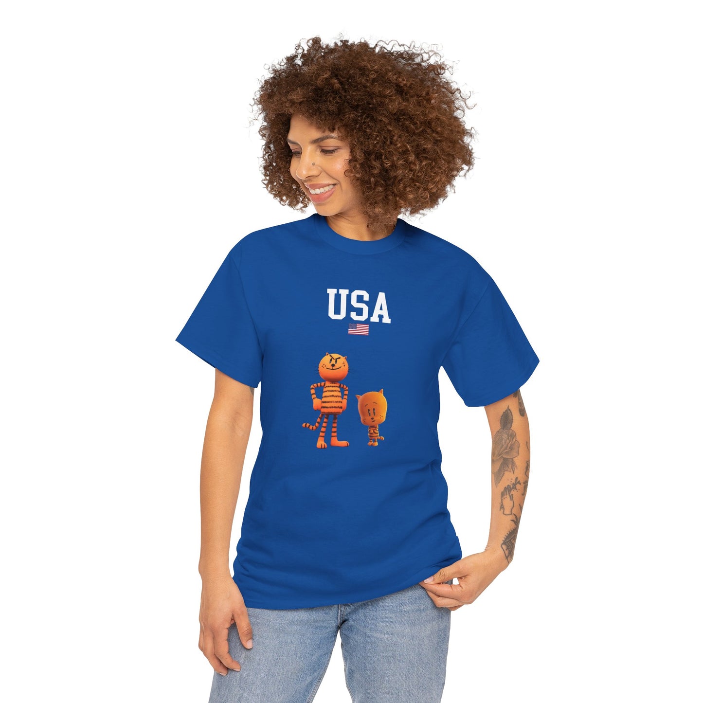 Princess Grace  TEAM USA  Unisex Heavy Cotton Tee