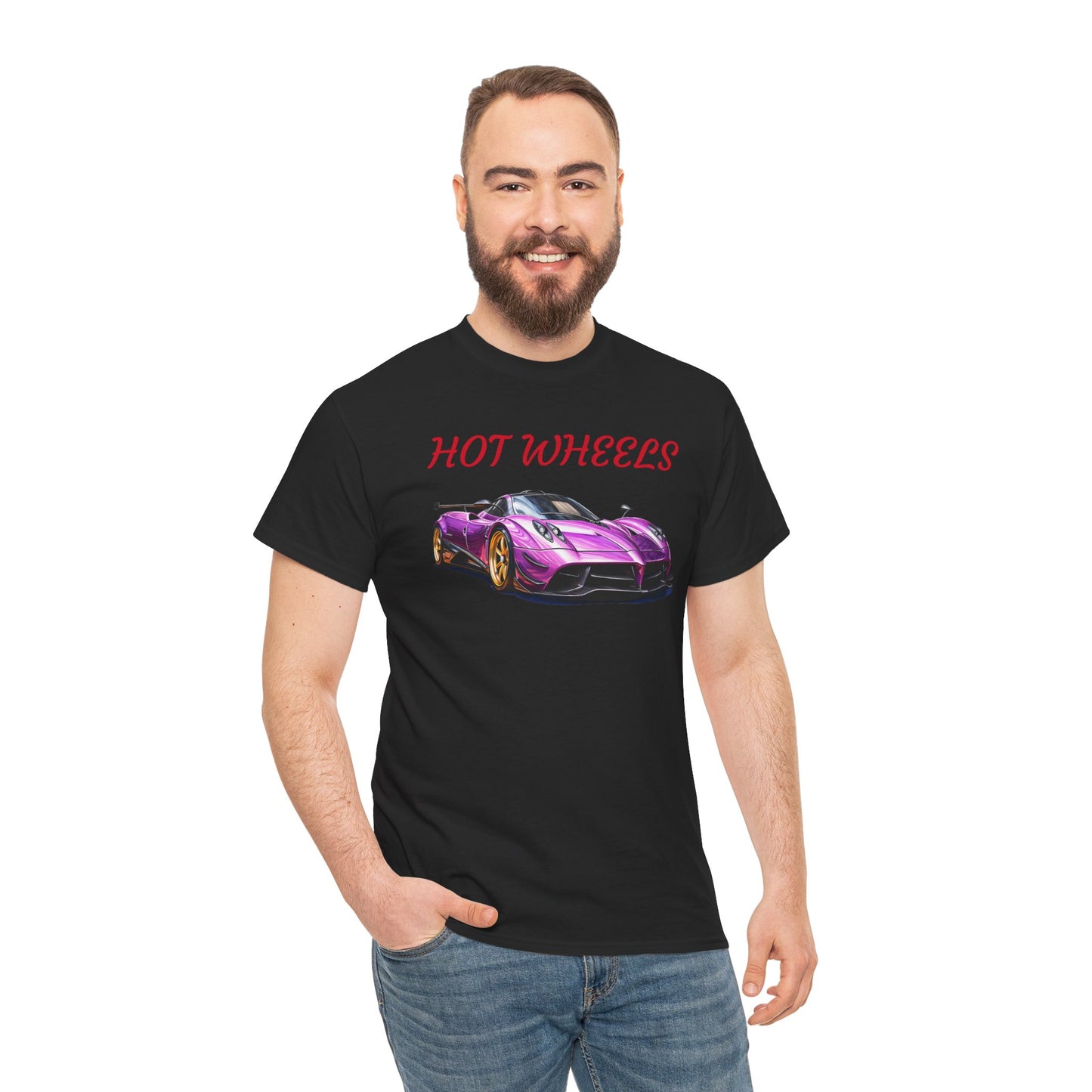 Princess Grace  Hot Wheels Unisex Heavy Cotton Tee Retro Car Graphic T-Shirt for Auto Enthusiasts