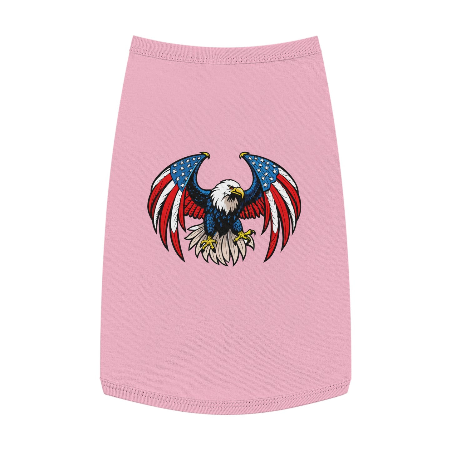 Princess Grace Patriotic Pet Tank Top USA Flag Eagle Design