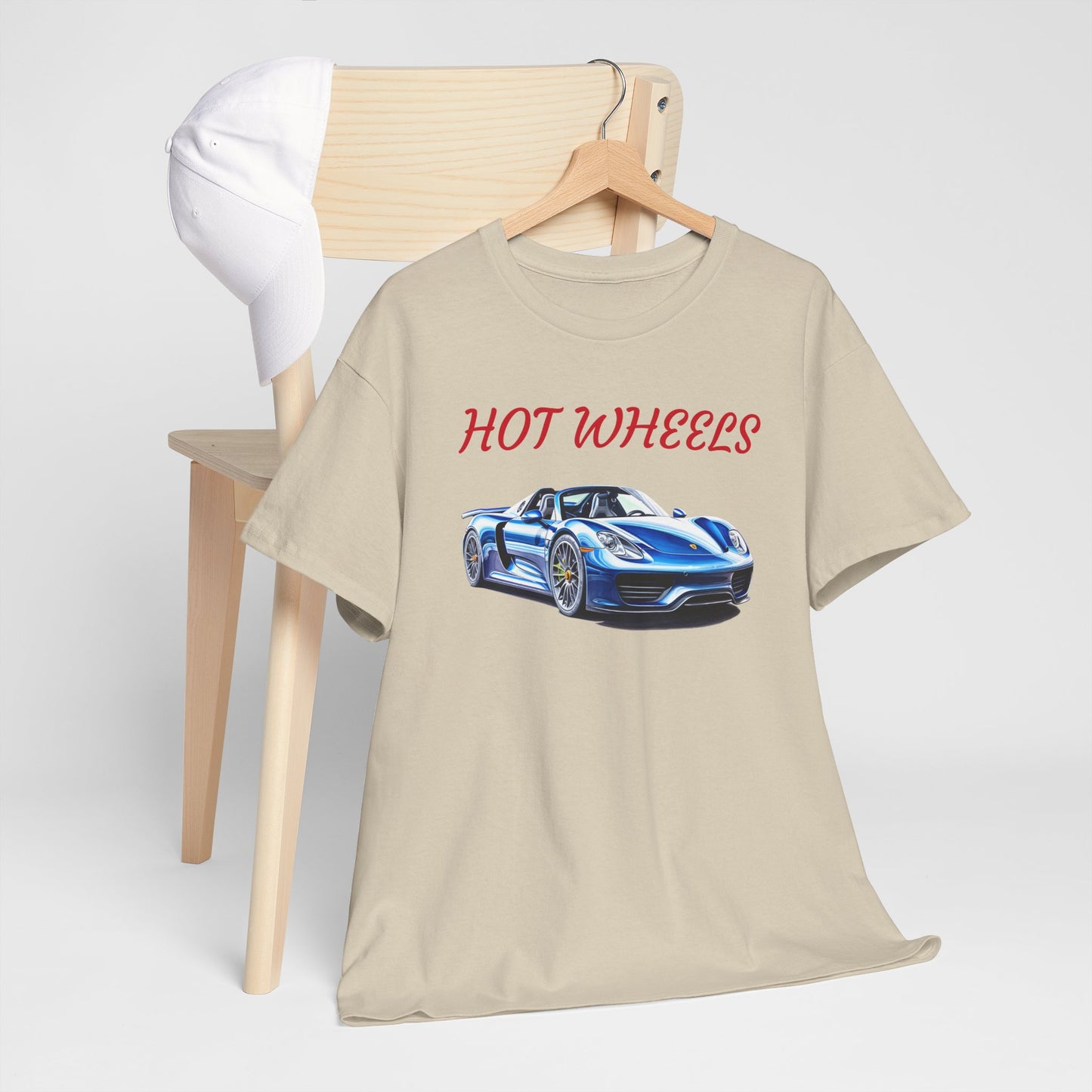 Princess Grace  Hot Wheels Unisex Heavy Cotton Tee Perfect Gift for Car Enthusiasts