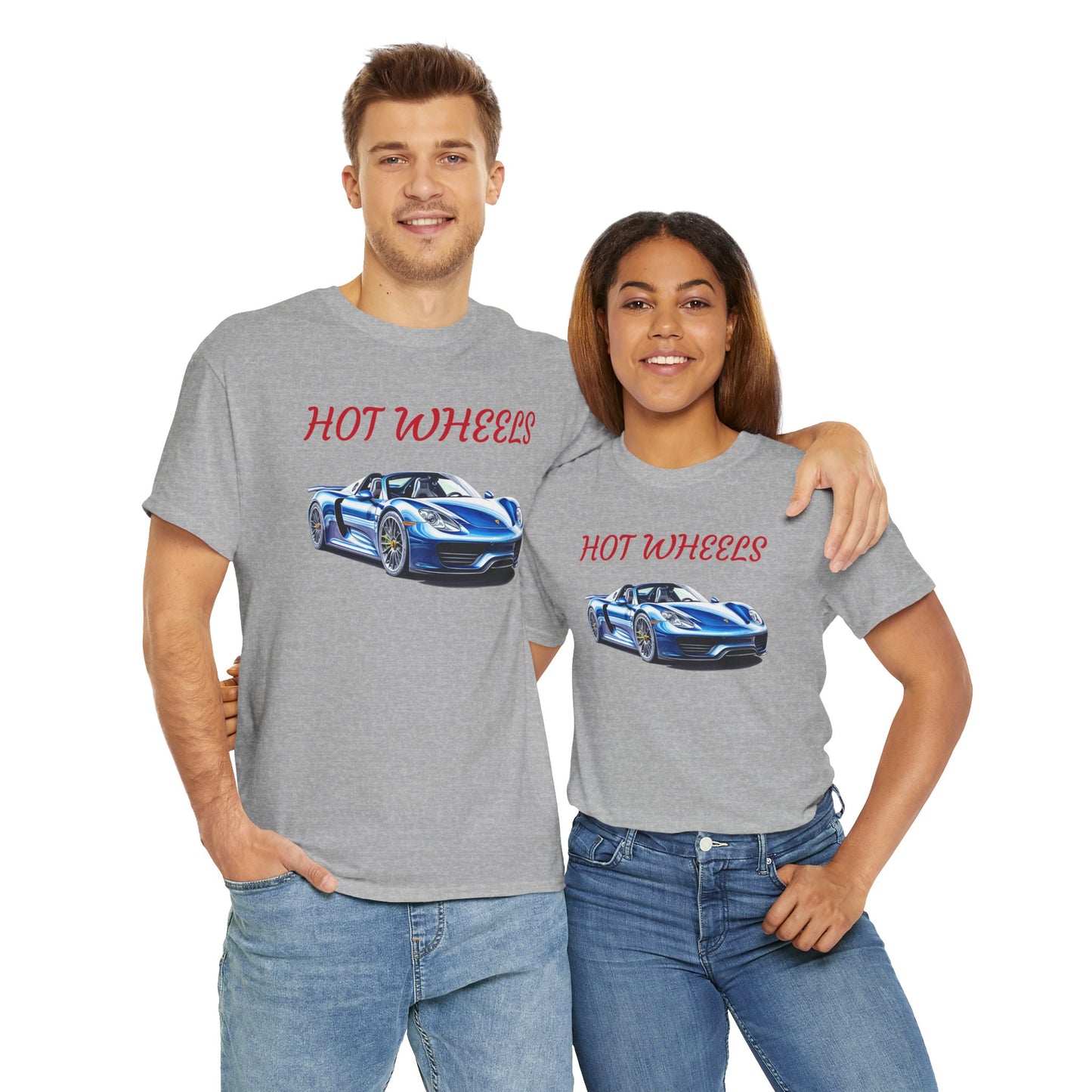 Princess Grace  Hot Wheels Unisex Heavy Cotton Tee Perfect Gift for Car Enthusiasts