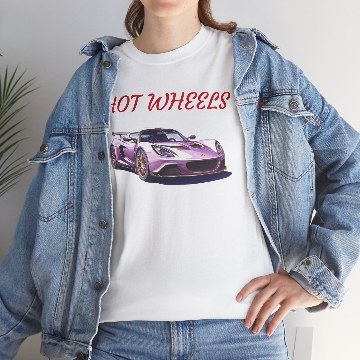 Princess Grace  Hot Wheels Unisex Heavy Cotton Tee Perfect for Car Enthusiasts