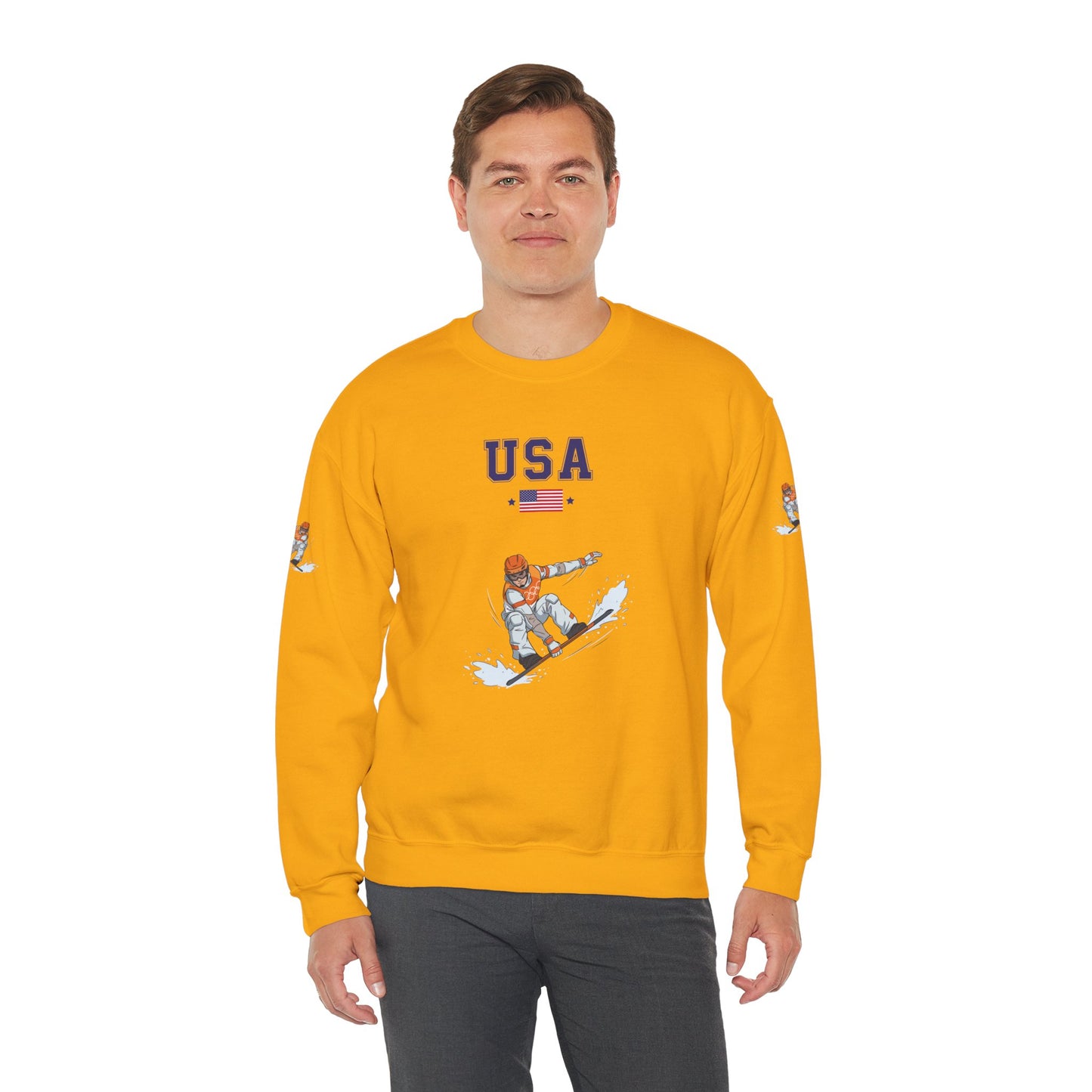 Princess Grace  TEAM USA  Unisex Heavy Blend  Crewneck Sweatshirt