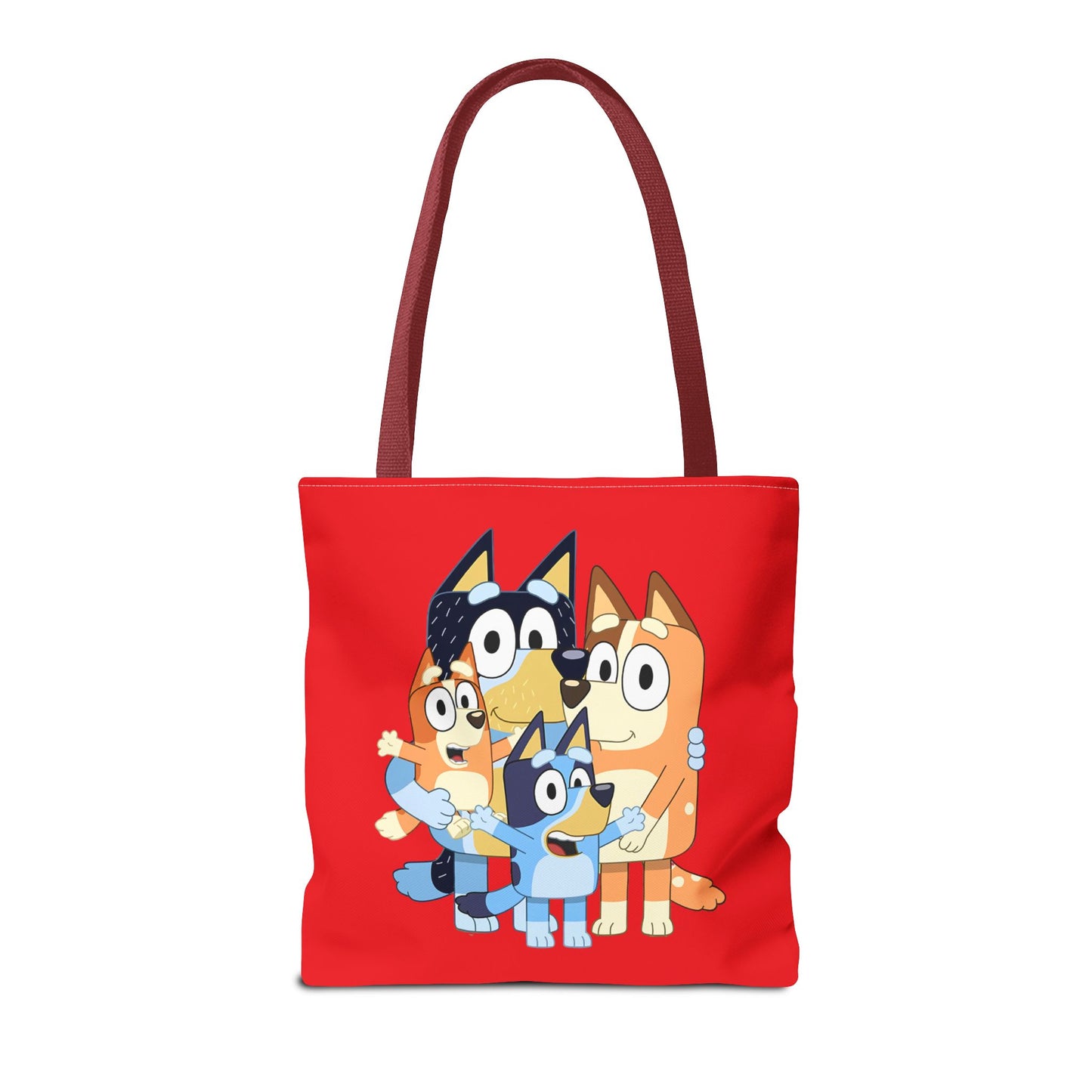 Princess Grace  Colorful Cartoon Family Tote Bag Ideal for Kids and Family Outings