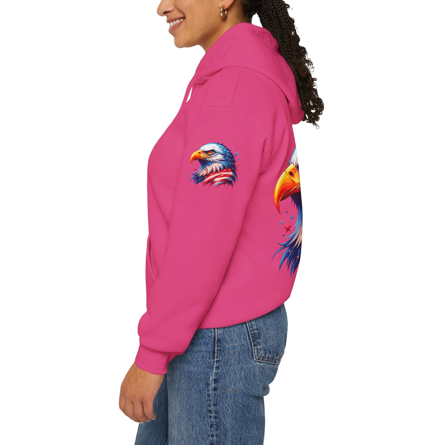 Princess Grace  American  Eagle Unisex Heavy Blend Hooded Sweatshirt