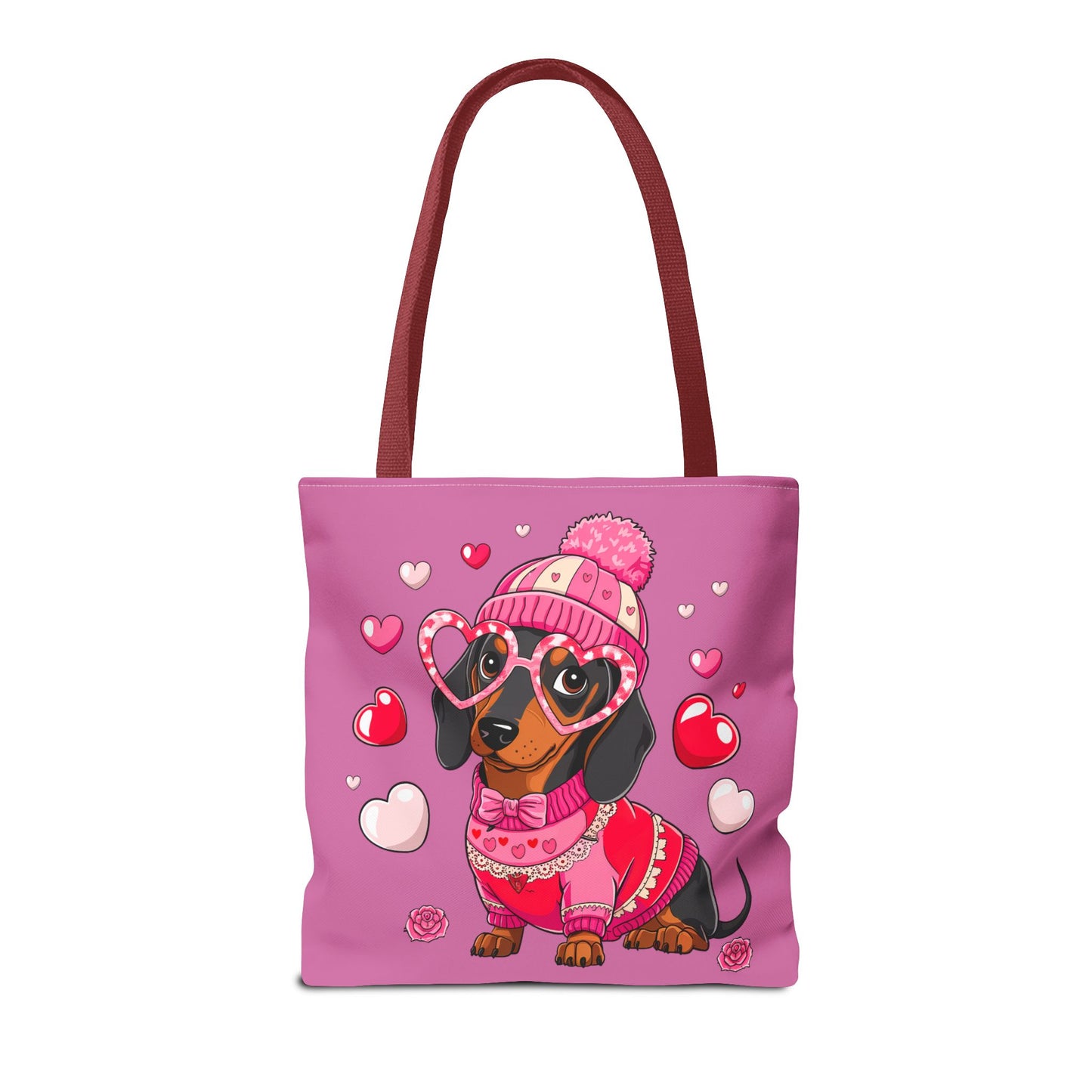 Princess Grace  Adorable Dachshund Love Tote Bag Cute Dog Design for Pet Lovers