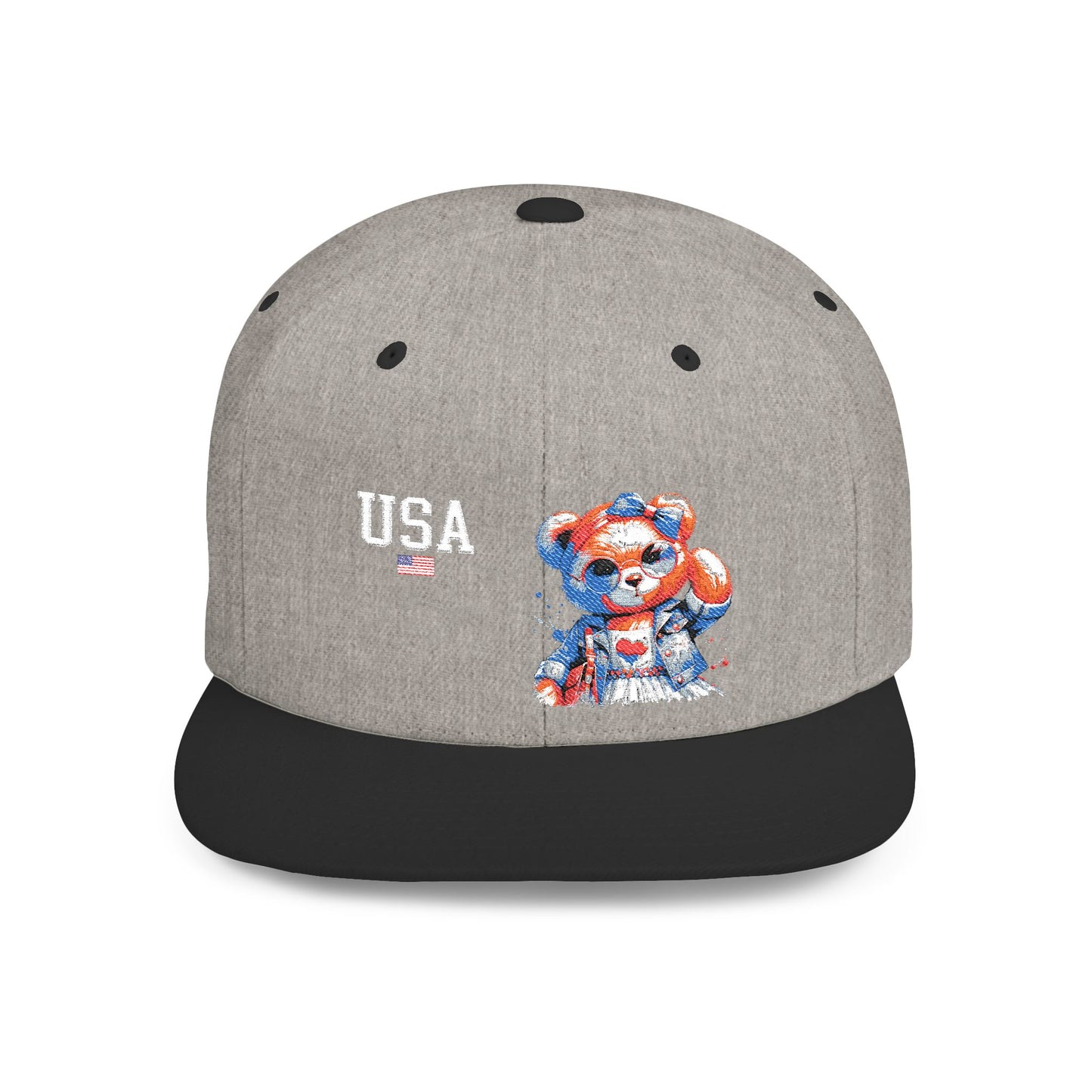 Princess Grace  TEAM USA  Flat Bill Snapback Hat