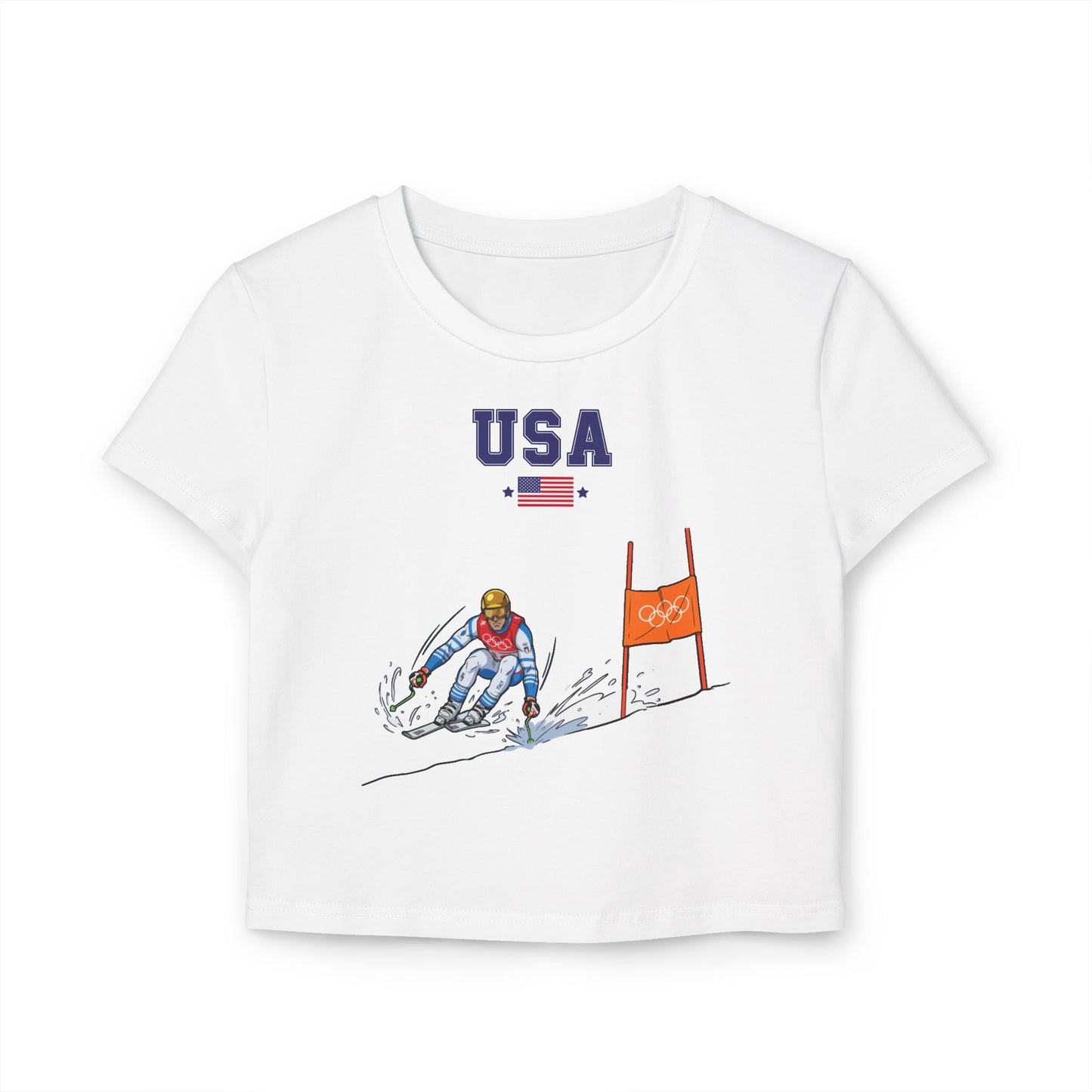 Princess Grace  TEAM USA  Women's Baby Tee