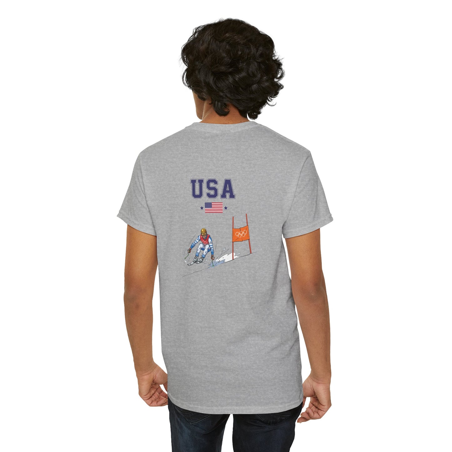 Princess Grace  TEAM USA   Unisex Heavy Cotton Tee