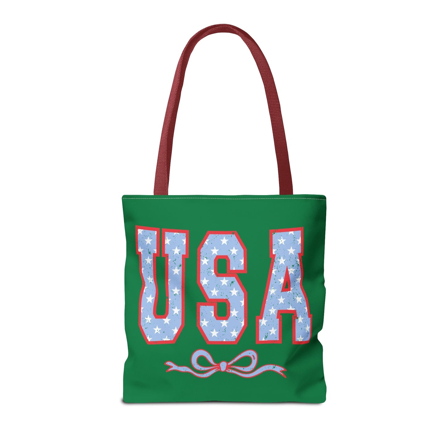 Princess Grace USA Patriotic Tote Bag for Independence Day Celebrations