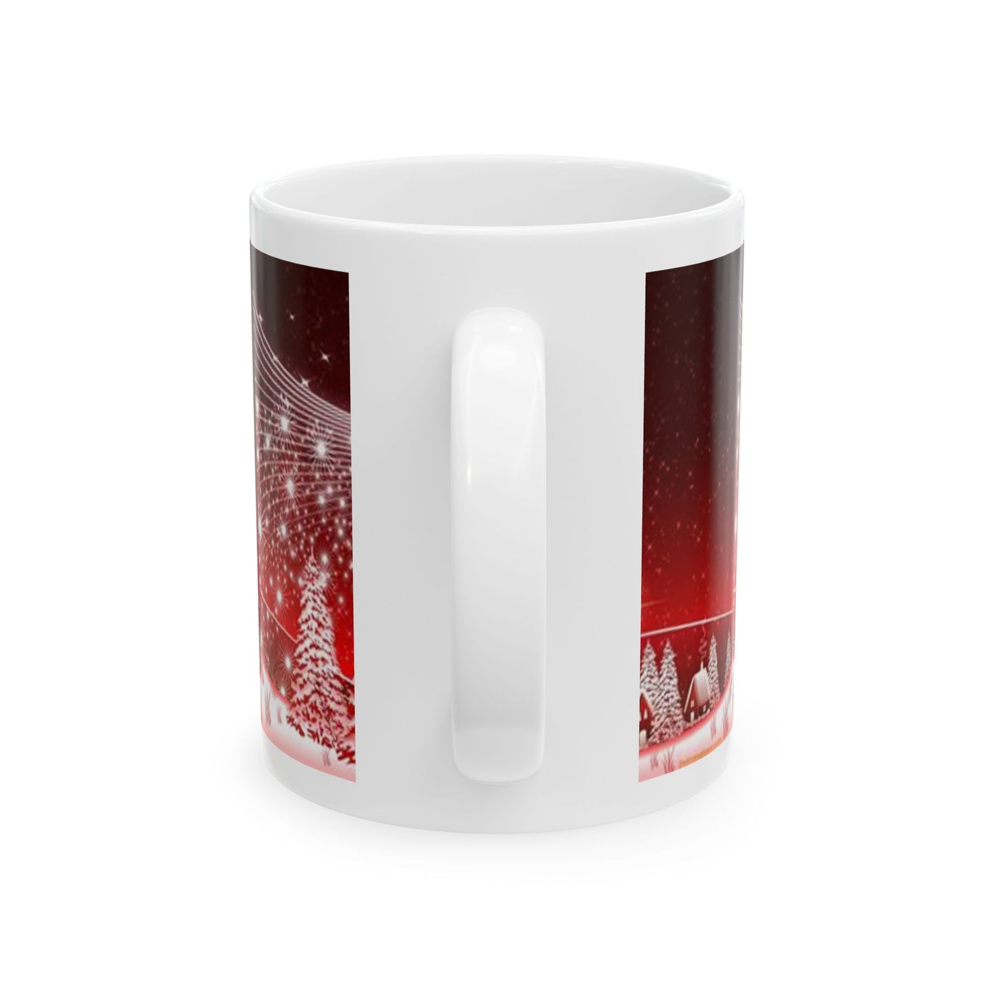 Princess Grace Christmas Winter Wonderland Ceramic Mug  11oz & 15oz
