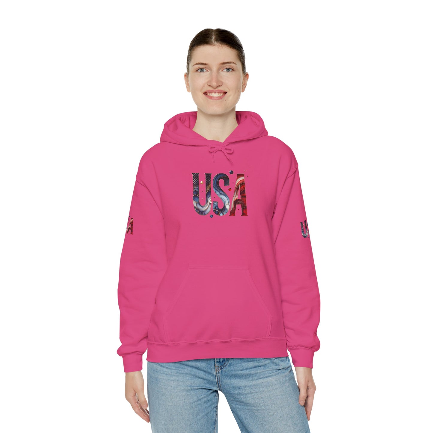 Princess Grace  TEAM USA  Unisex Heavy Bled   Hooded Sweatshirt