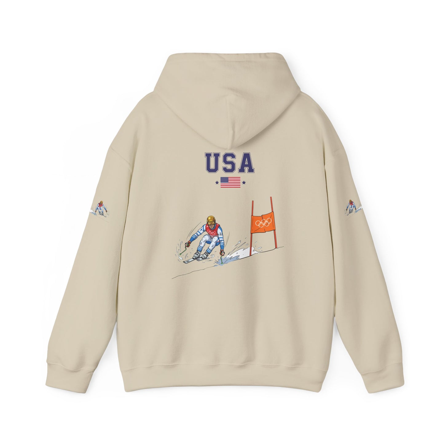 Princess Grace  TEAM USA  Unisex Heavy Blend  Hooded Sweatshirt