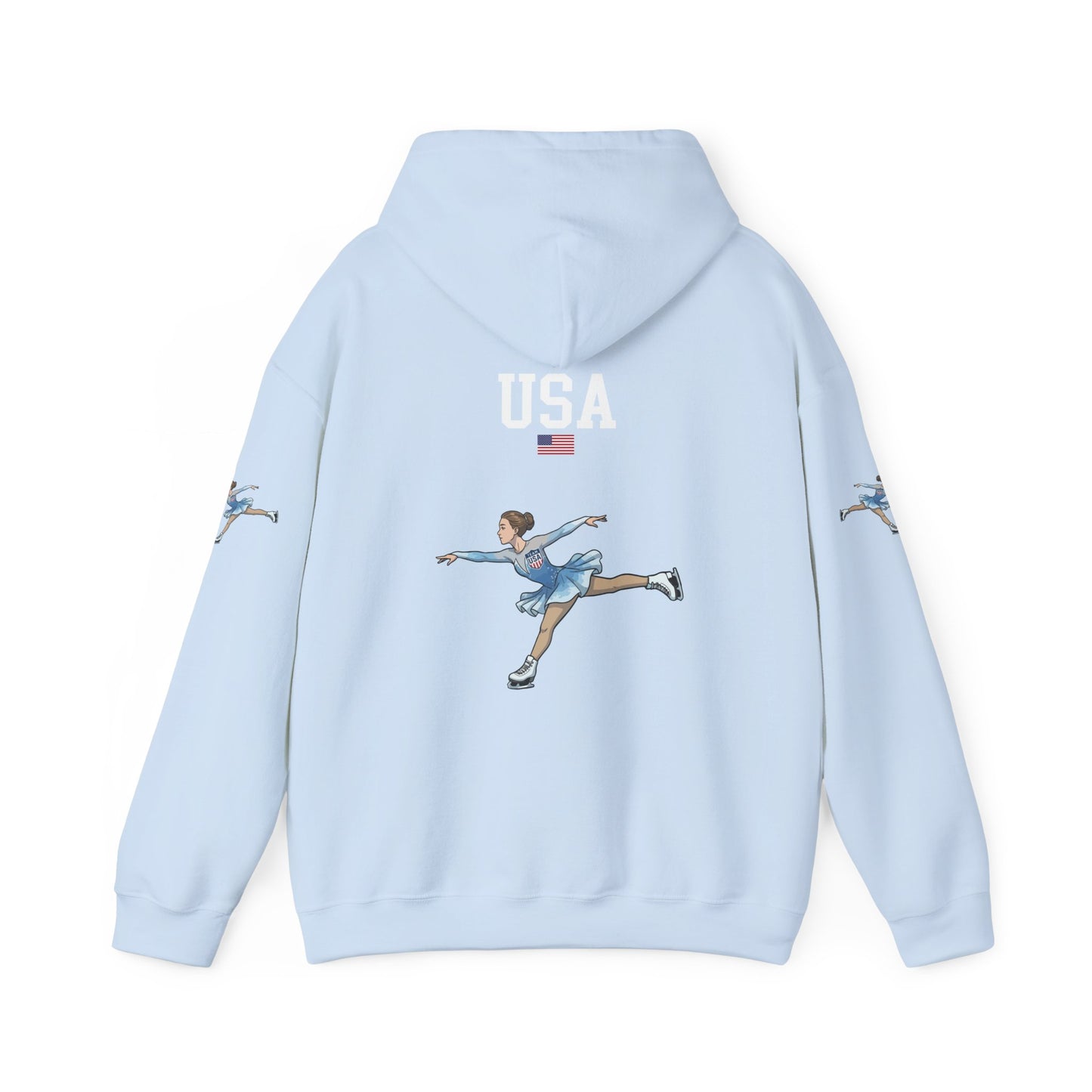 Princess Grace  TEAM USA  Unisex Heavy Blend Hooded Sweatshirt