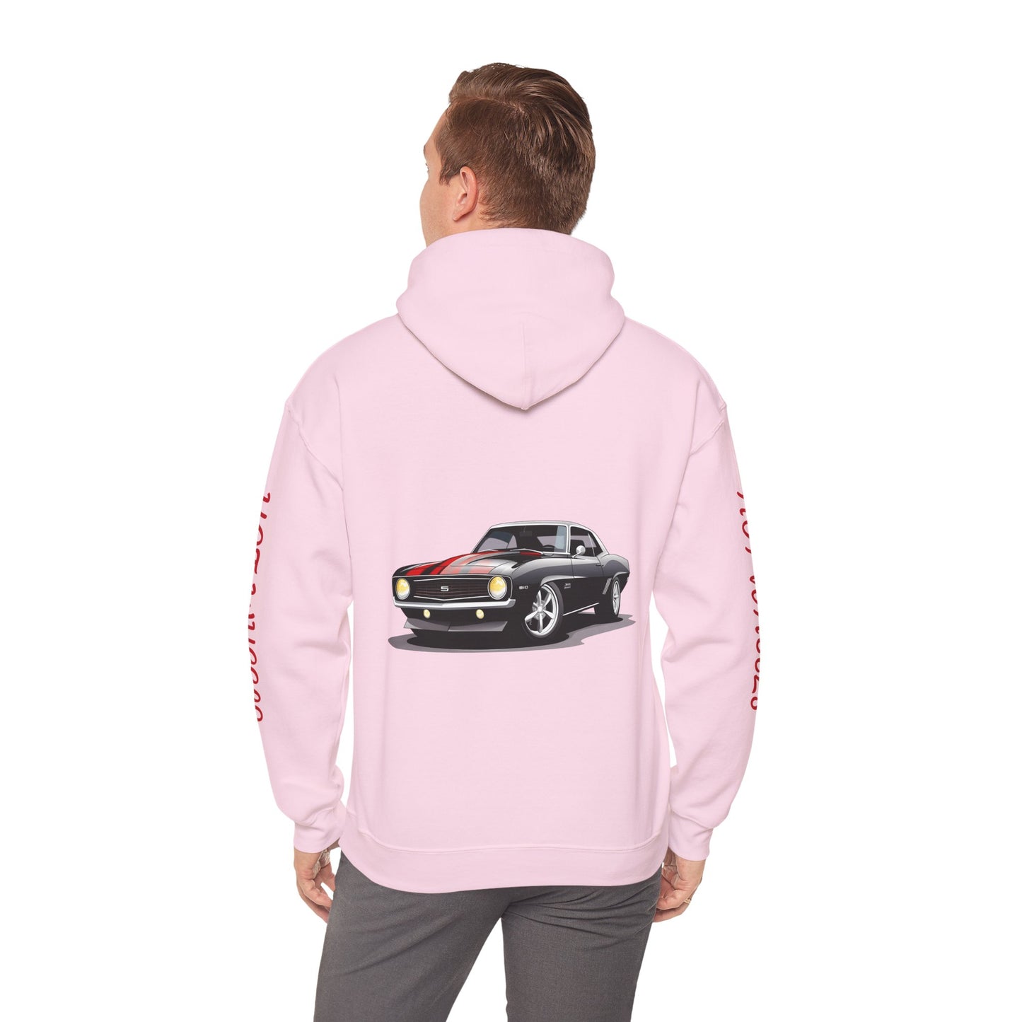 Princess Grace  Cool Hot Wheels Unisex Hoodie Retro Car Design for Auto Enthusiasts