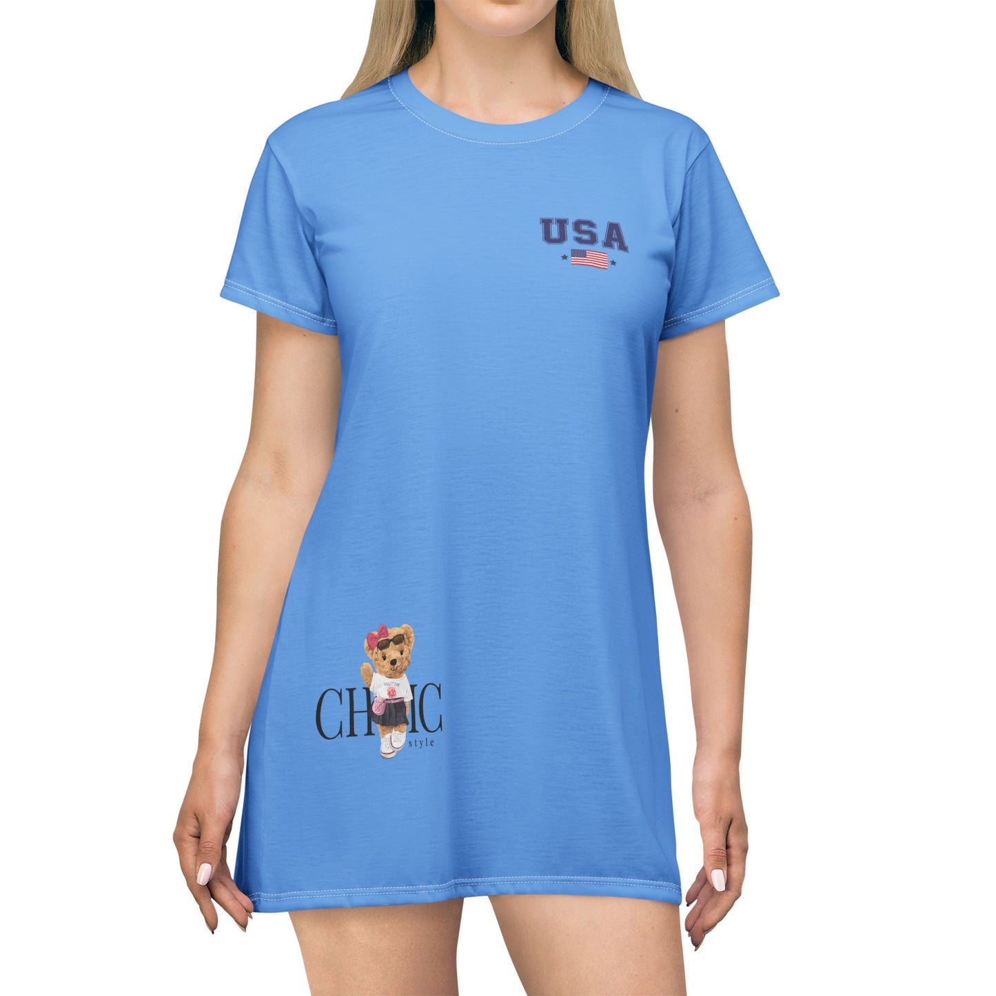 Princess Grace  TEAM USA  T-Shirt Dress