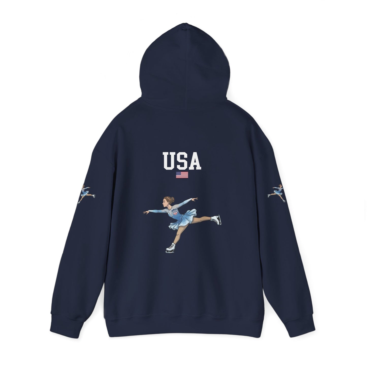 Princess Grace  TEAM USA  Unisex Heavy Blend Hooded Sweatshirt