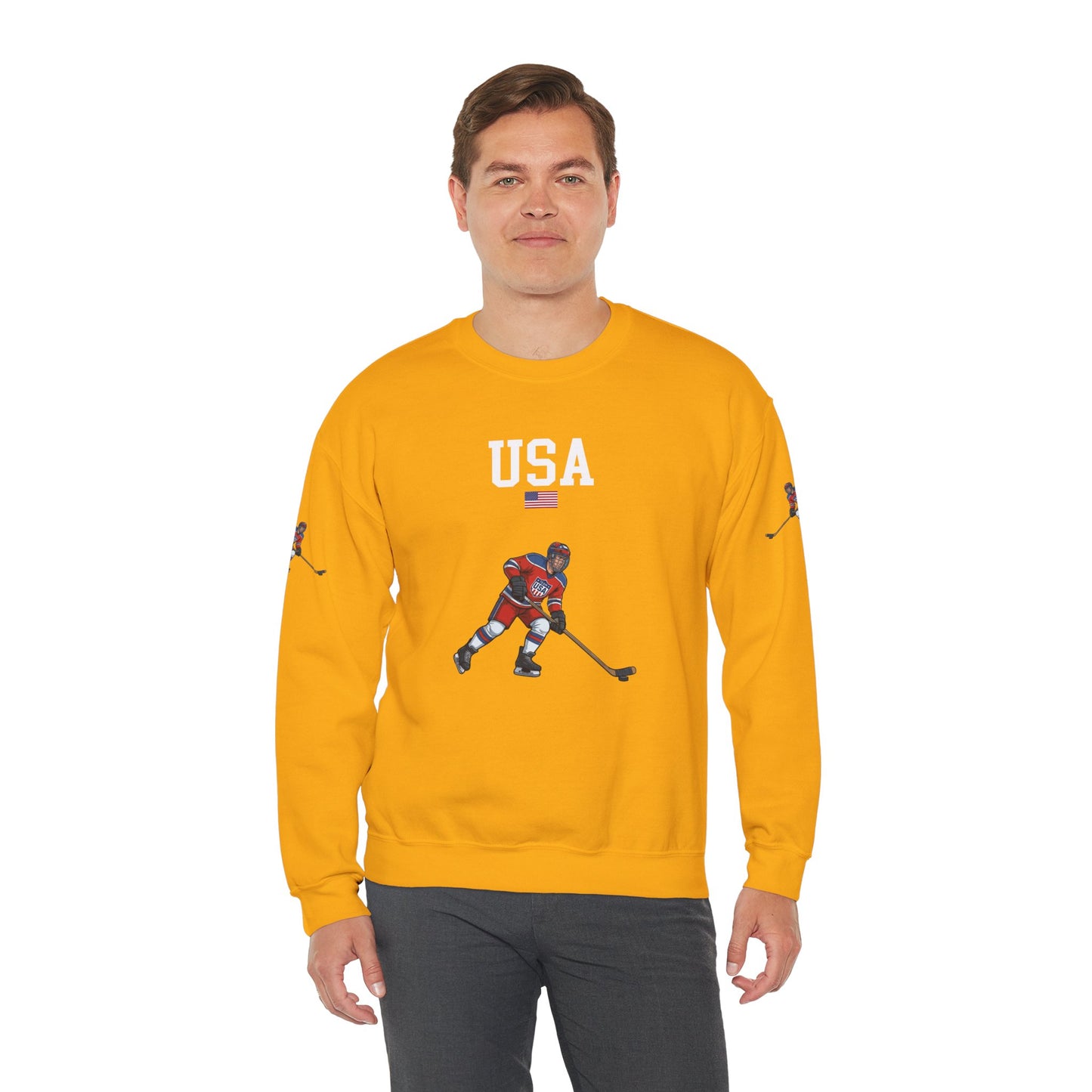 Princess Grace  TEAM USA  Unisex Heavy Blend Crewneck Sweatshirt