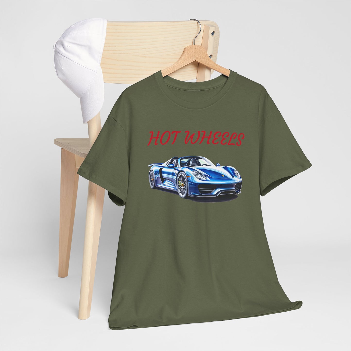 Princess Grace  Hot Wheels Unisex Heavy Cotton Tee Perfect Gift for Car Enthusiasts