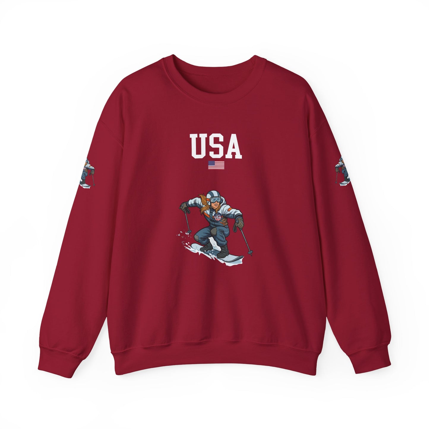 Princess Grace  TEAM USA  Unisex Heavy Blend  Crewneck Sweatshirt