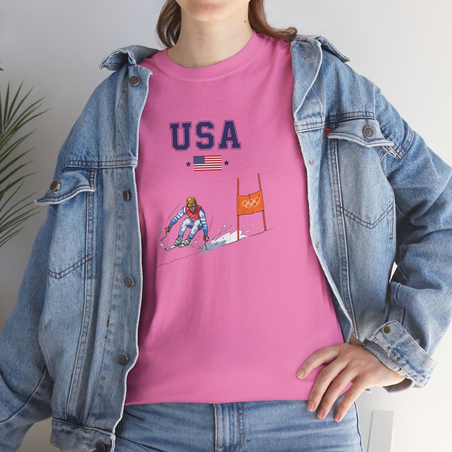 Princess Grace  TEAM USA   Unisex Heavy Cotton Tee