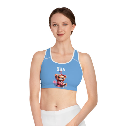 Princess Grace  TEAM USA  Sports Bra
